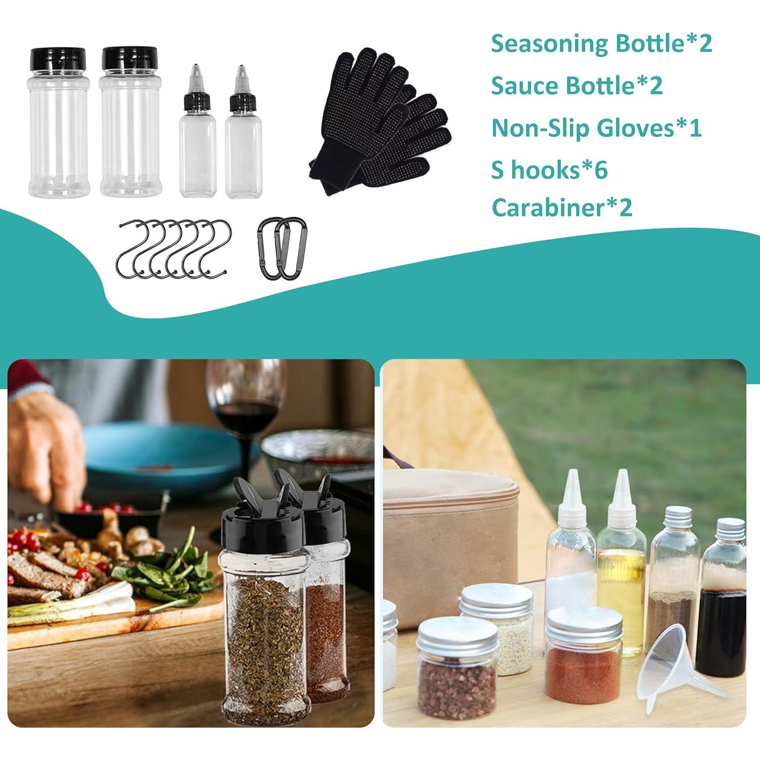 Juego de Utensilios de Cocina para Camping Logcow - Acero Inoxidable