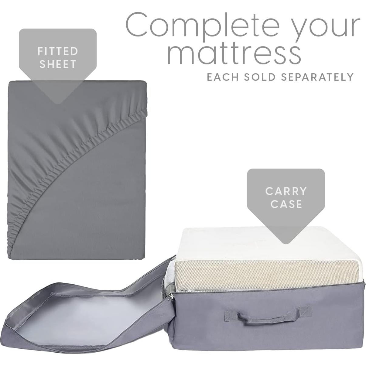 Colchón Trifold Milliard Individual 4" Espuma Lavable