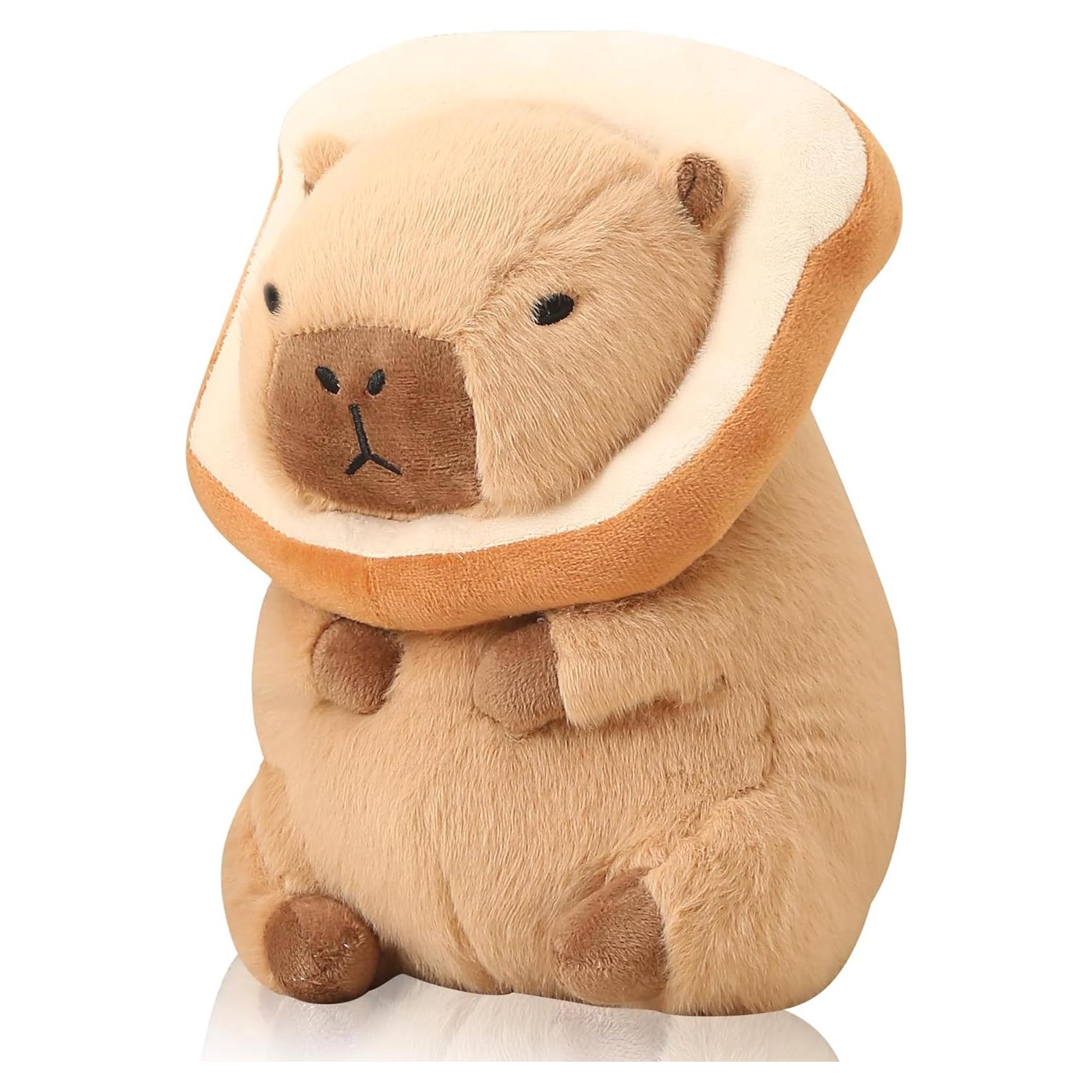Peluche de Capibara Kawaii Bestsea 25x15 cm Suave y Tierno