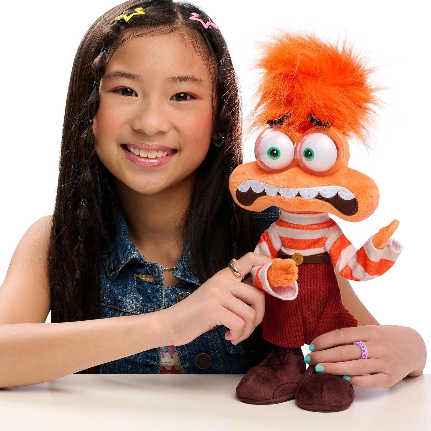 Peluche Ansiedad Inside Out 2 Just Play 33 cm para Niños