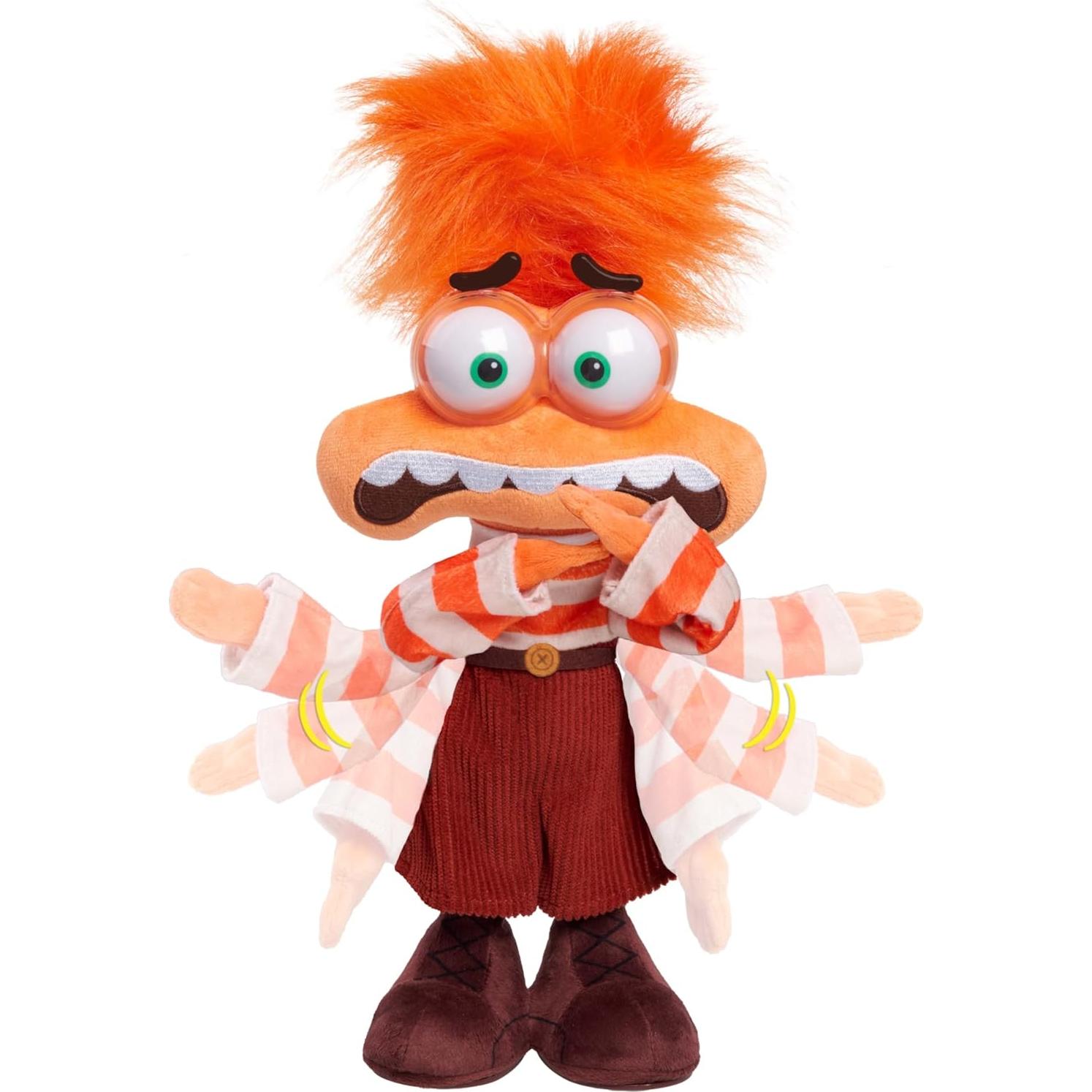 Peluche Ansiedad Inside Out 2 Just Play 33 cm para Niños