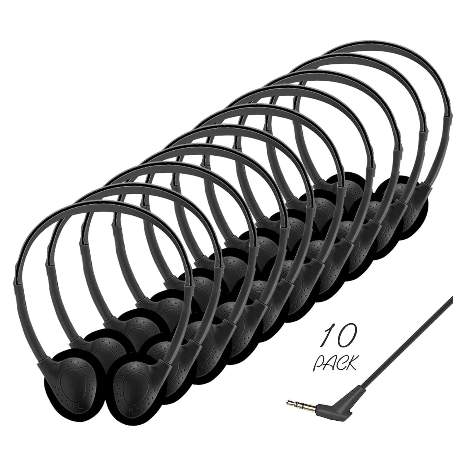 Auriculares con Cable para Niños Ladont QS-101 - Paquete de 10