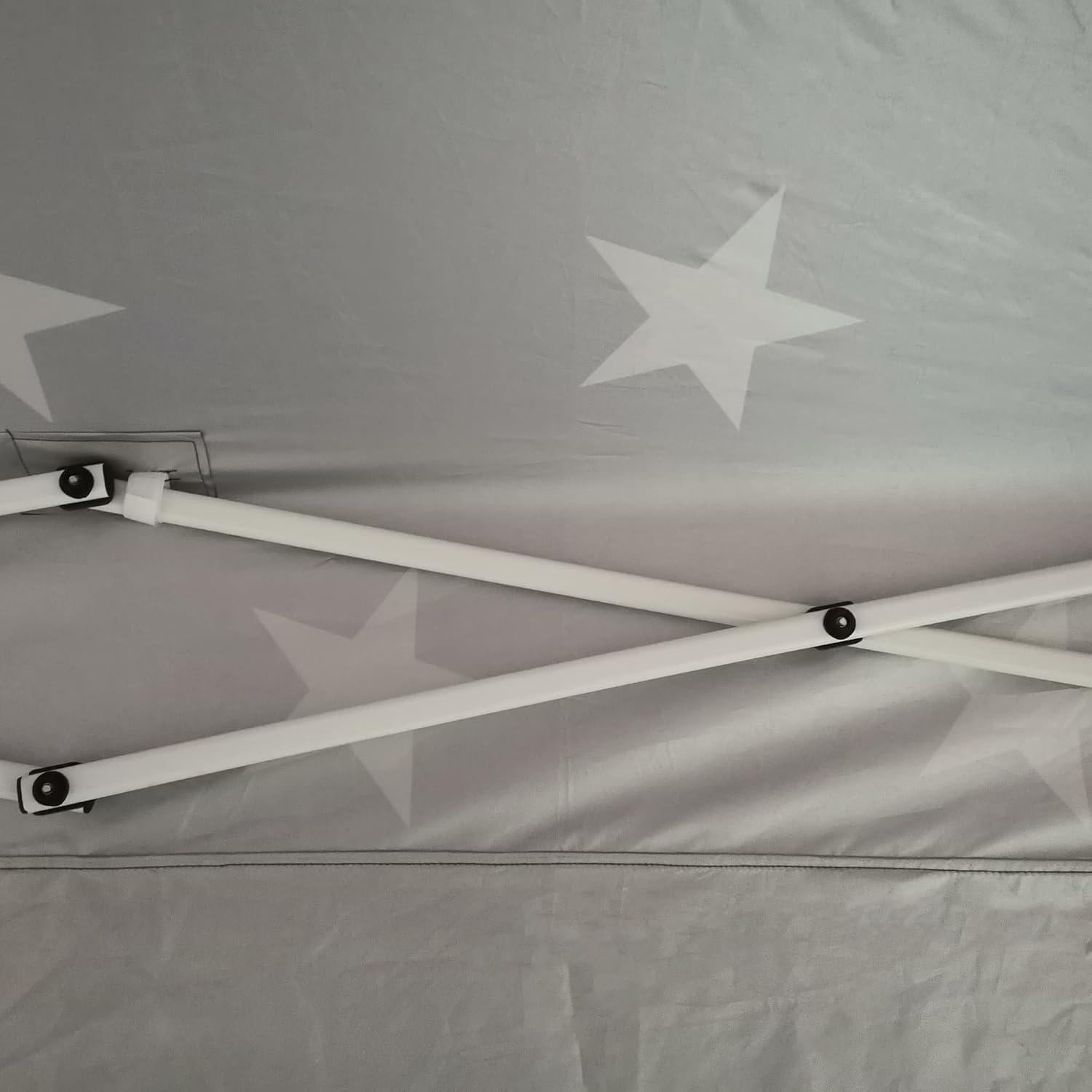 Carpa Plegable Outsunny 3x3m con Pared Lateral Removible