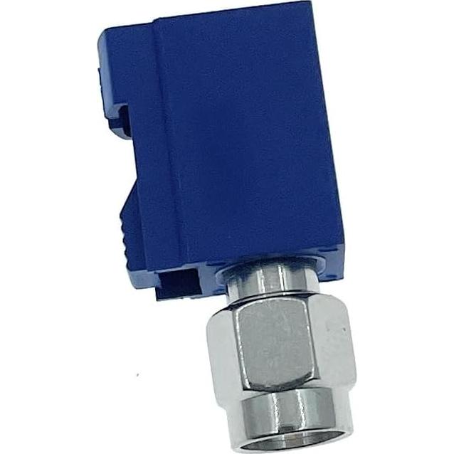 FAKRA SMB C Type Female to SMA Male Connector Adapter for GPS Navigation Coax Cables (2 Pack)