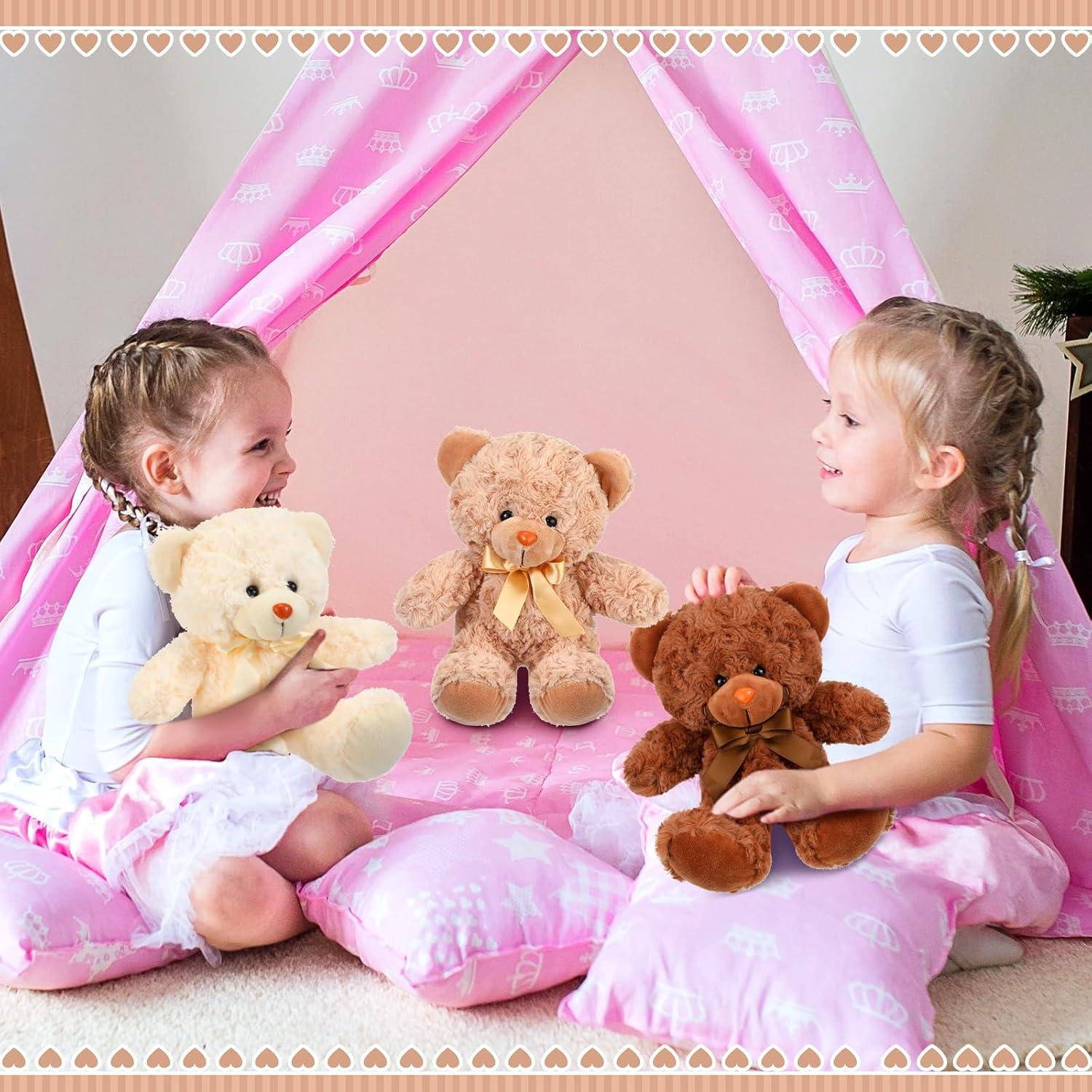 Osos de Peluche Civaner 20 cm 9 Paquetes Coloridos