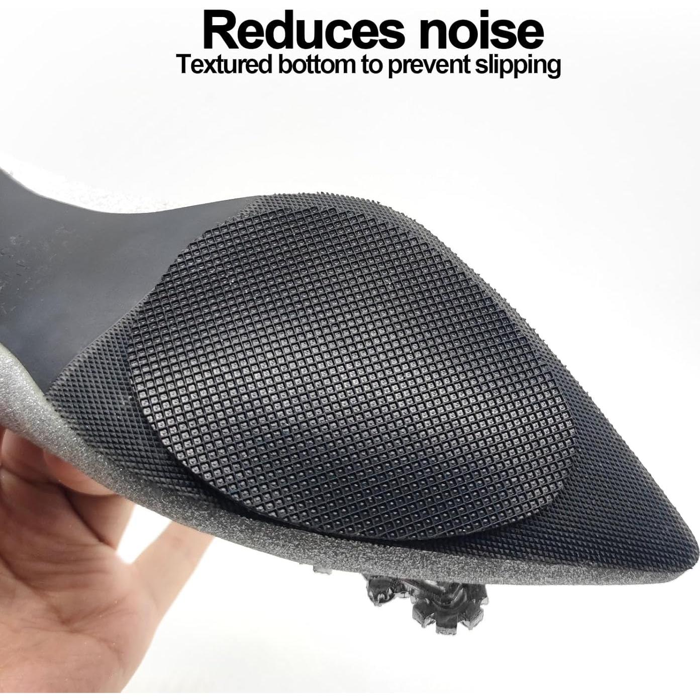 Almohadillas Antideslizantes Quacc para Zapatos - 6 Pares