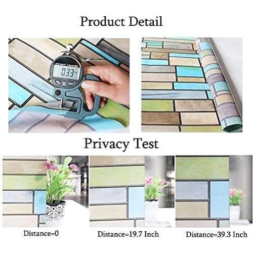 Película de Ventana Templada Niviy 30.5x199.4cm Multicolor