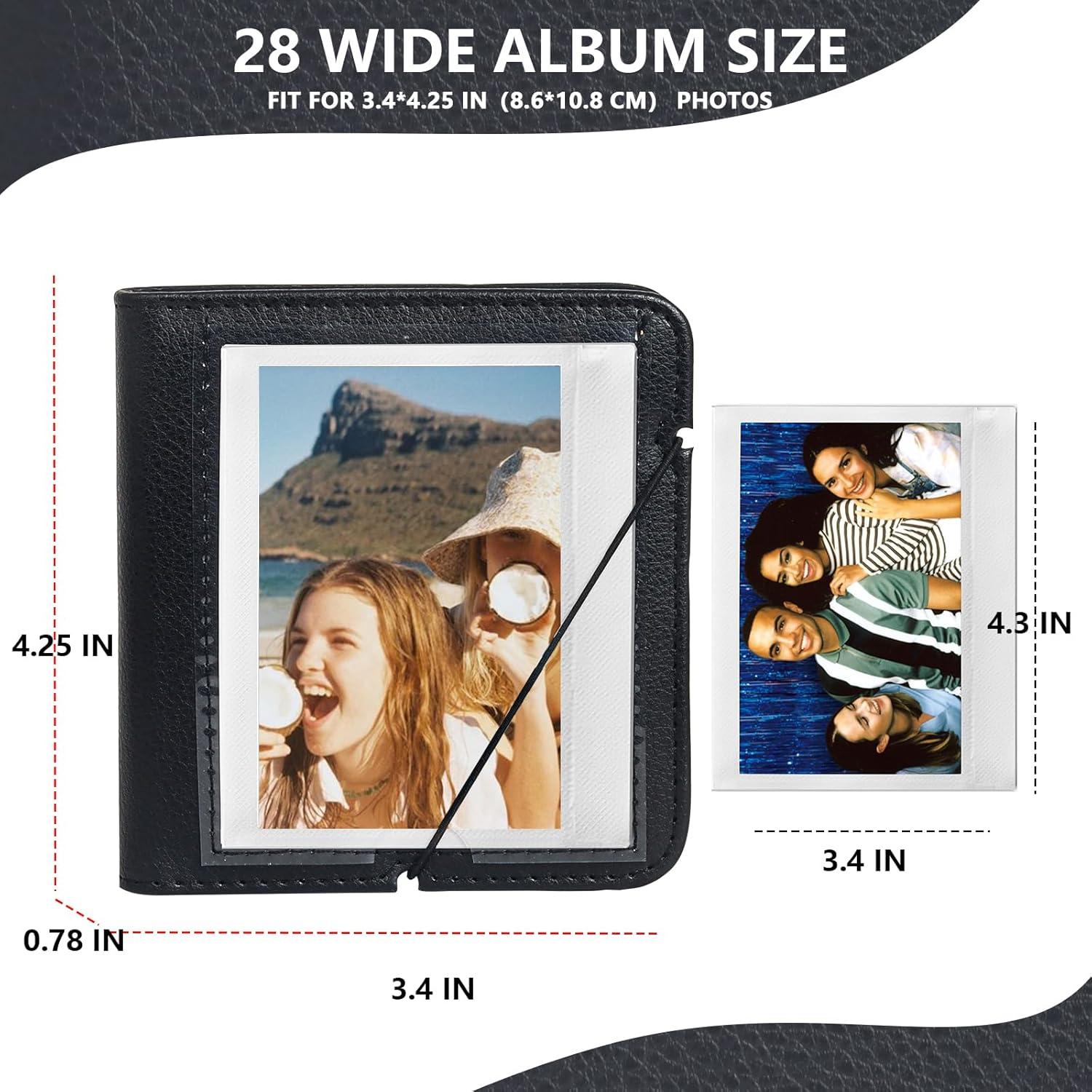 Funda de Cuero Retro WOGOZAN para Fujifilm Instax Wide EVO