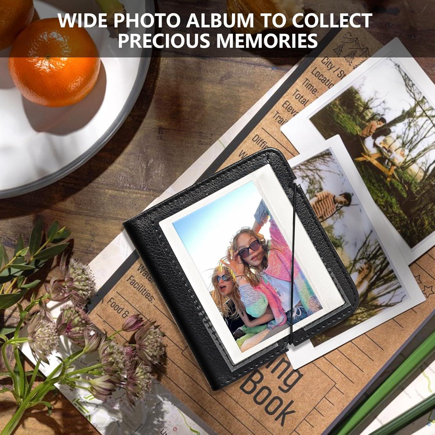 Funda de Cuero Retro WOGOZAN para Fujifilm Instax Wide EVO