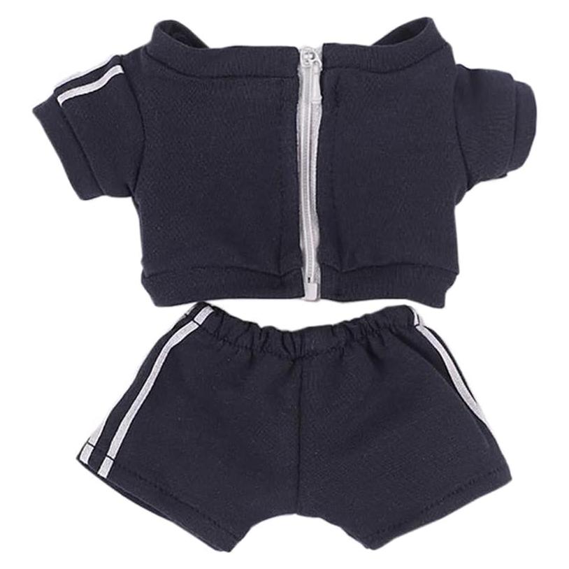 Conjunto Ropa Deportiva Muñeca 20cm Niannyyhouse Azul