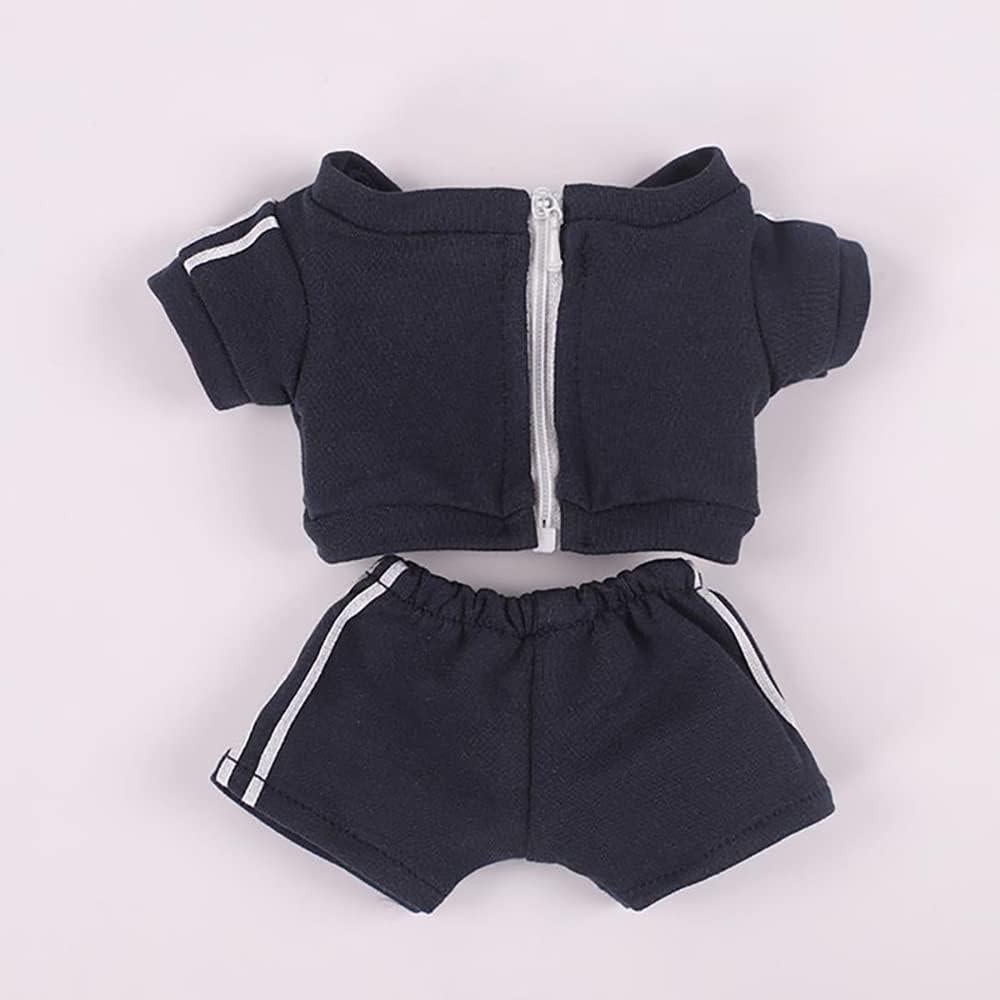 Conjunto Ropa Deportiva Muñeca 20cm Niannyyhouse Azul