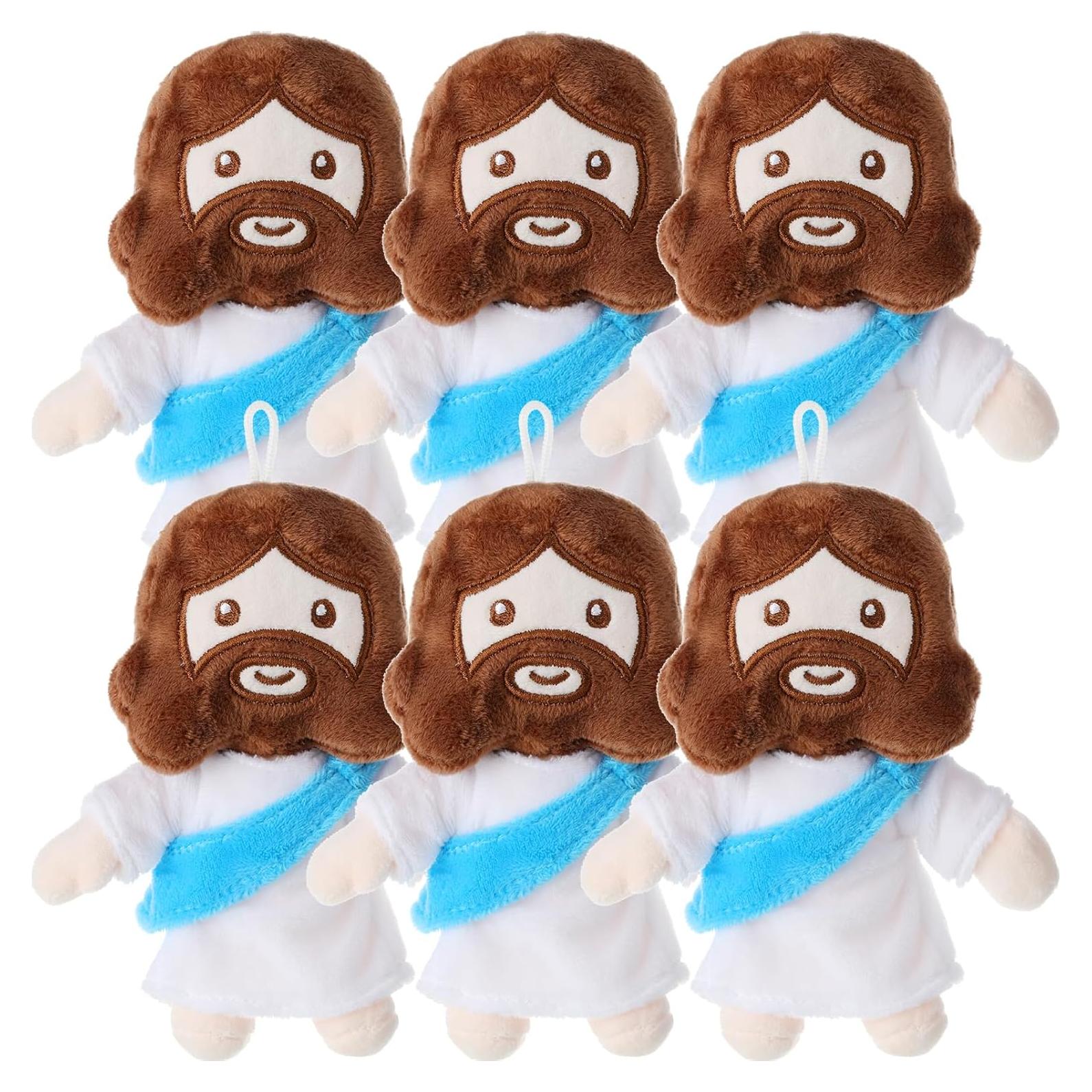 Muñecos de Peluche Jesús Barydat 6 Pcs Regalos Cristianos