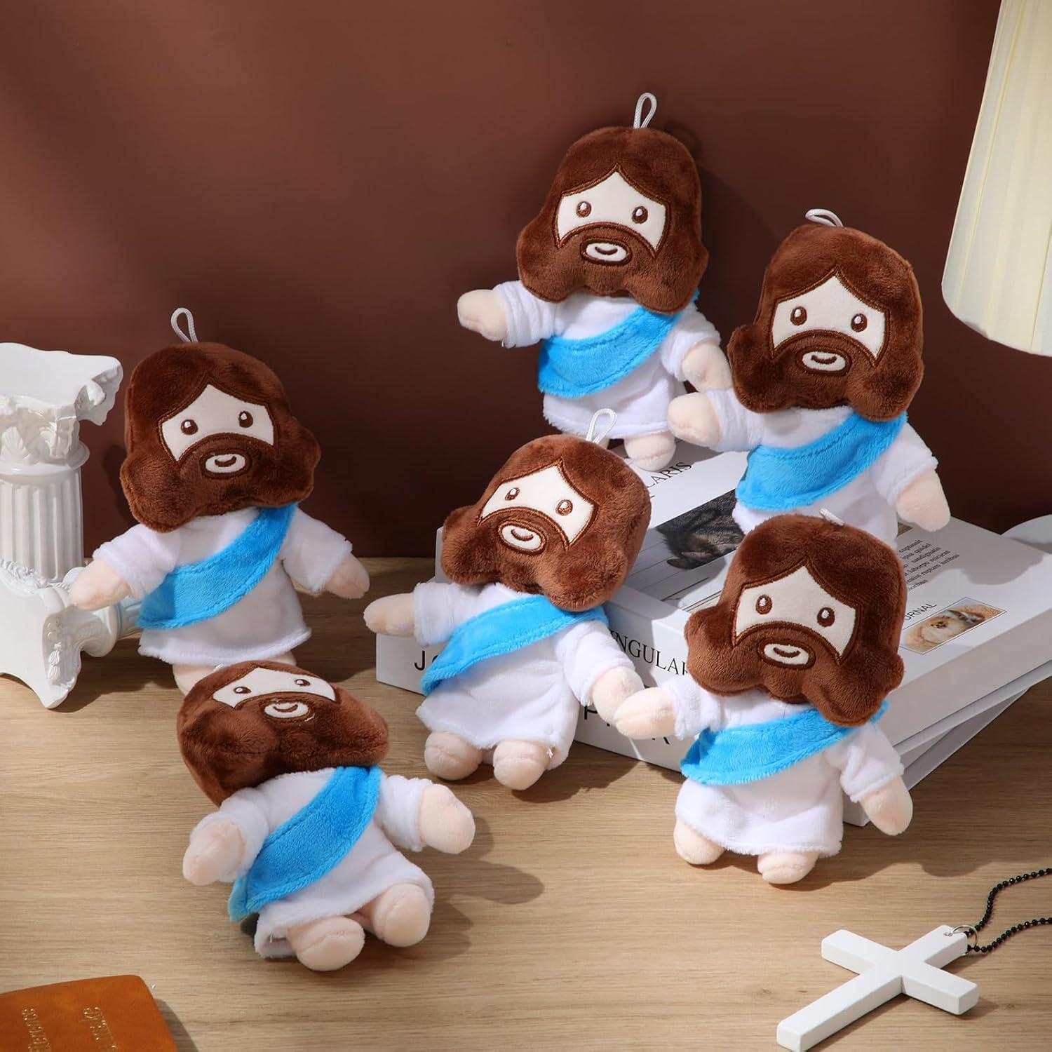 Muñecos de Peluche Jesús Barydat 6 Pcs Regalos Cristianos