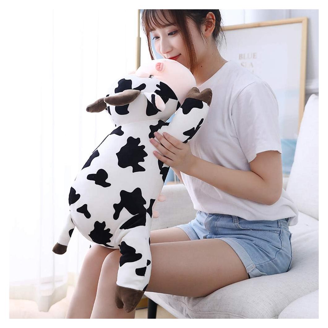 Almohada de Vaca Jens 60 cm Juguete de Peluche Suave