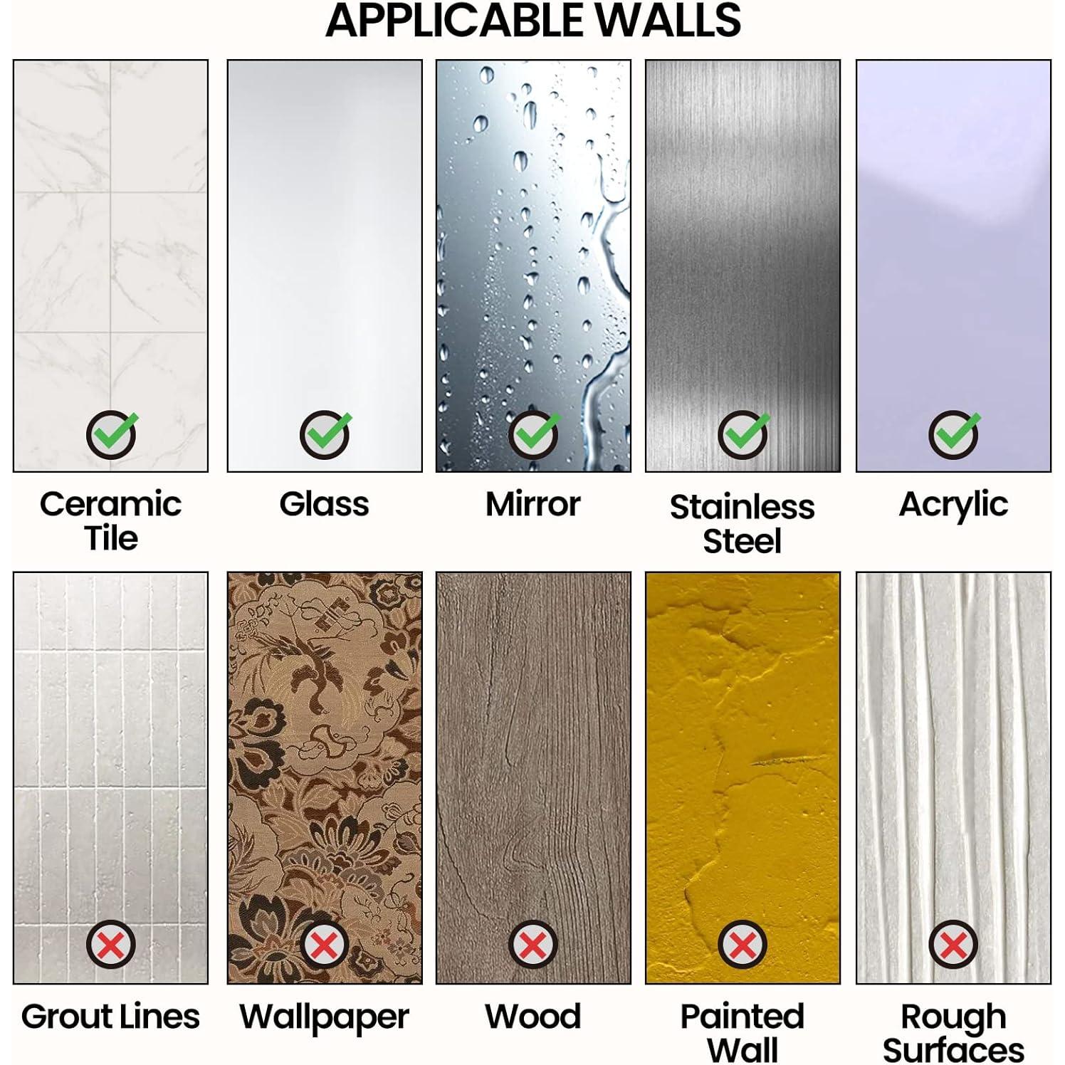 Soporte para Esponja TAILI de Aluminio Plata con Ventosa Fuerte
