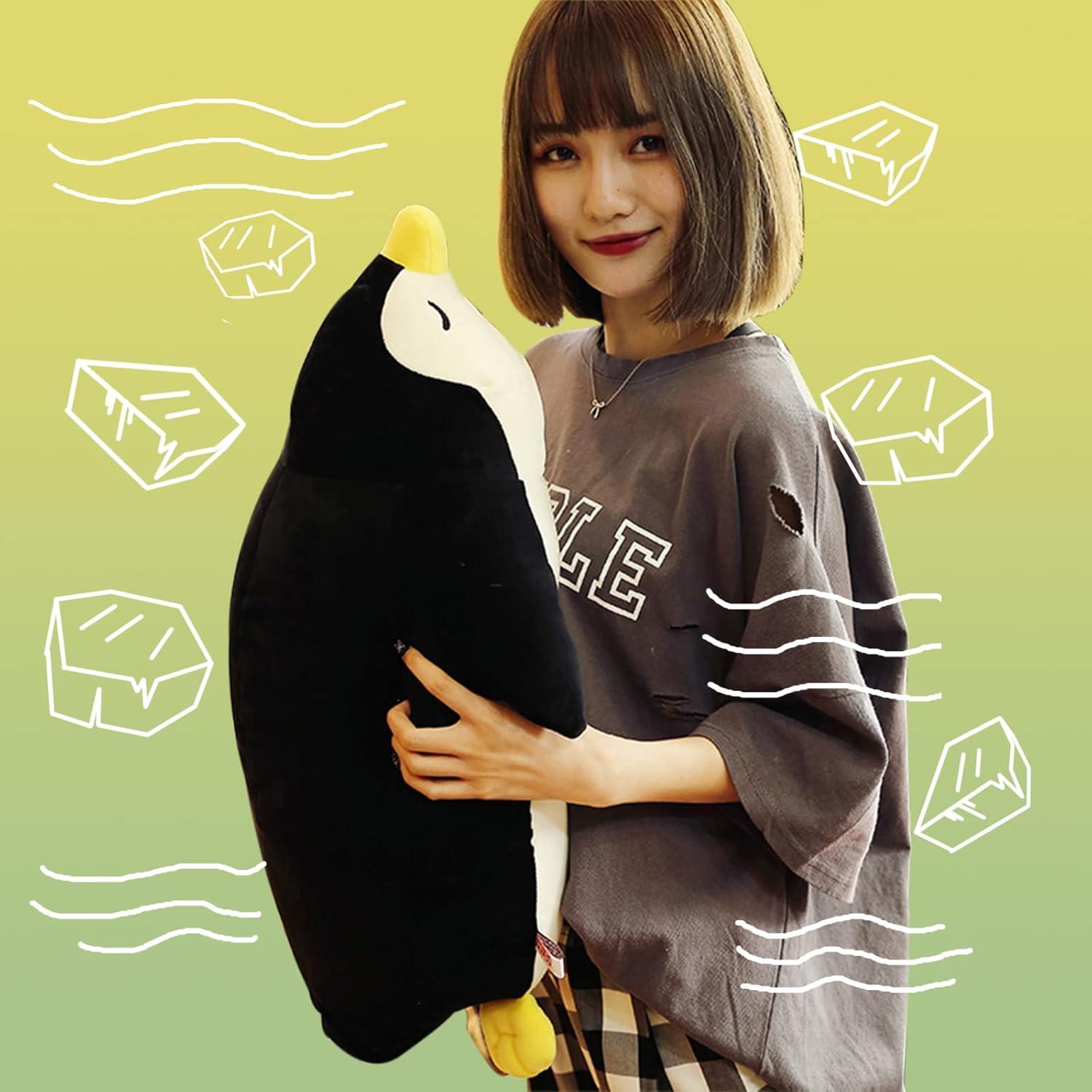 Pingüino de Peluche GOOC Grande 49.8 cm Almohada Abrazar