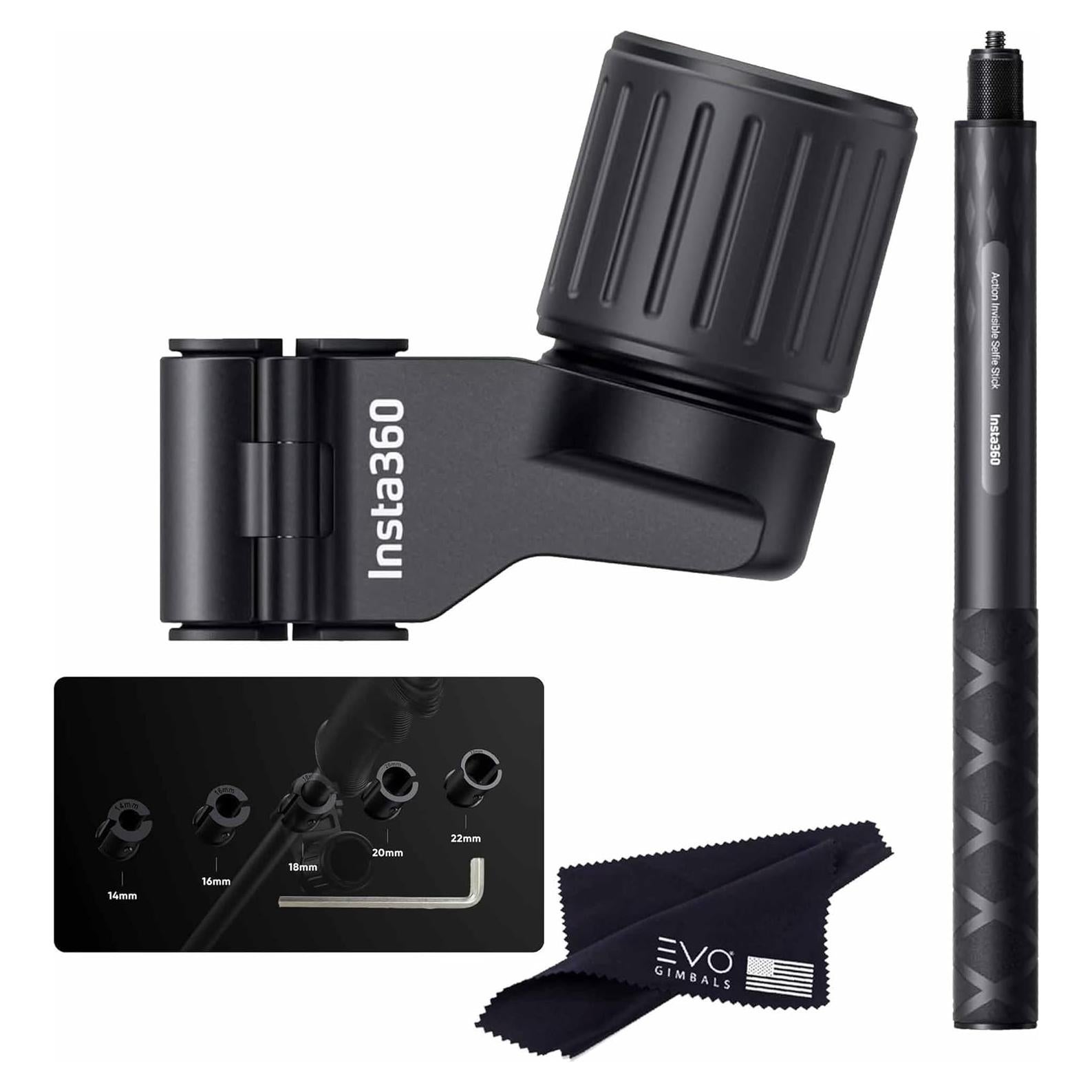 Soporte para Esquí Insta360 con Bastón Selfie Ajustable