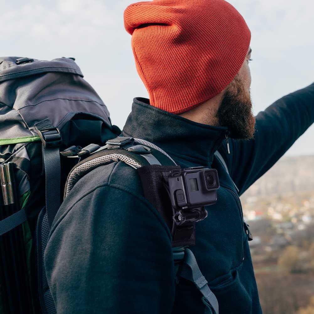 Soporte de Correa de Mochila ParaPace para GoPro Hero 10/9/8/7/6/5/4/3+