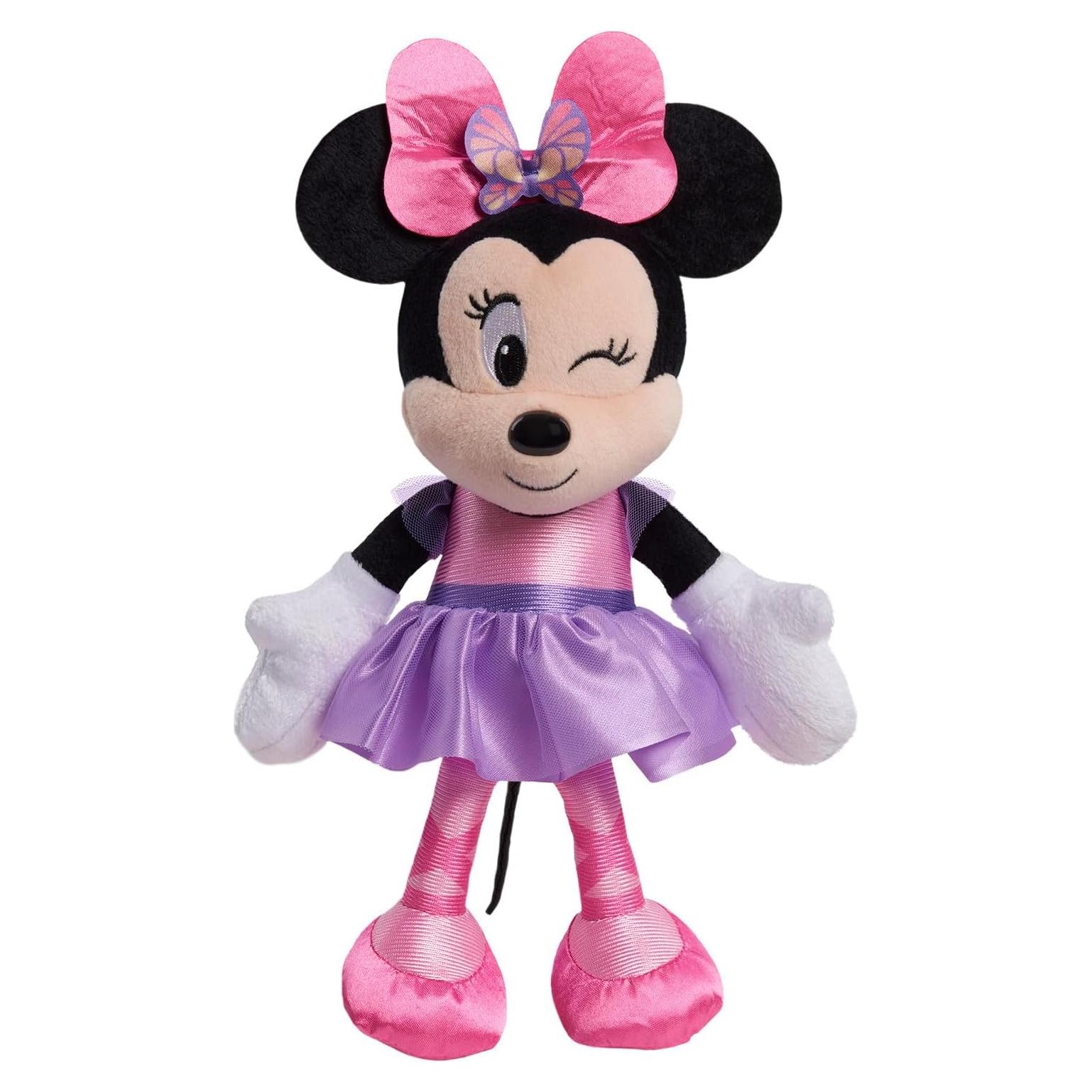 Peluche Minnie Mouse Ballerina Just Play 22 cm para Niños
