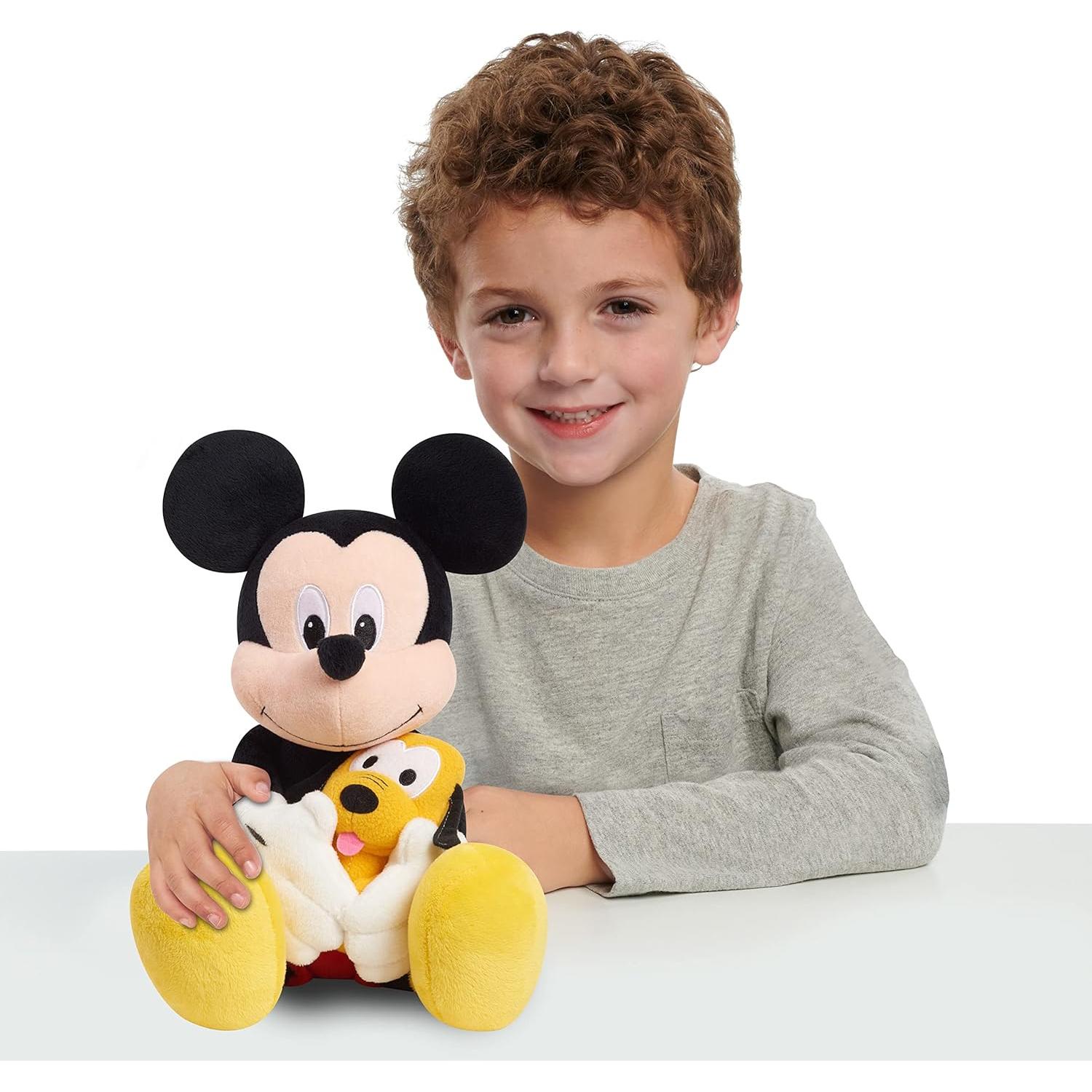 Peluche Mickey Mouse y Pluto Just Play 29 cm para Niños