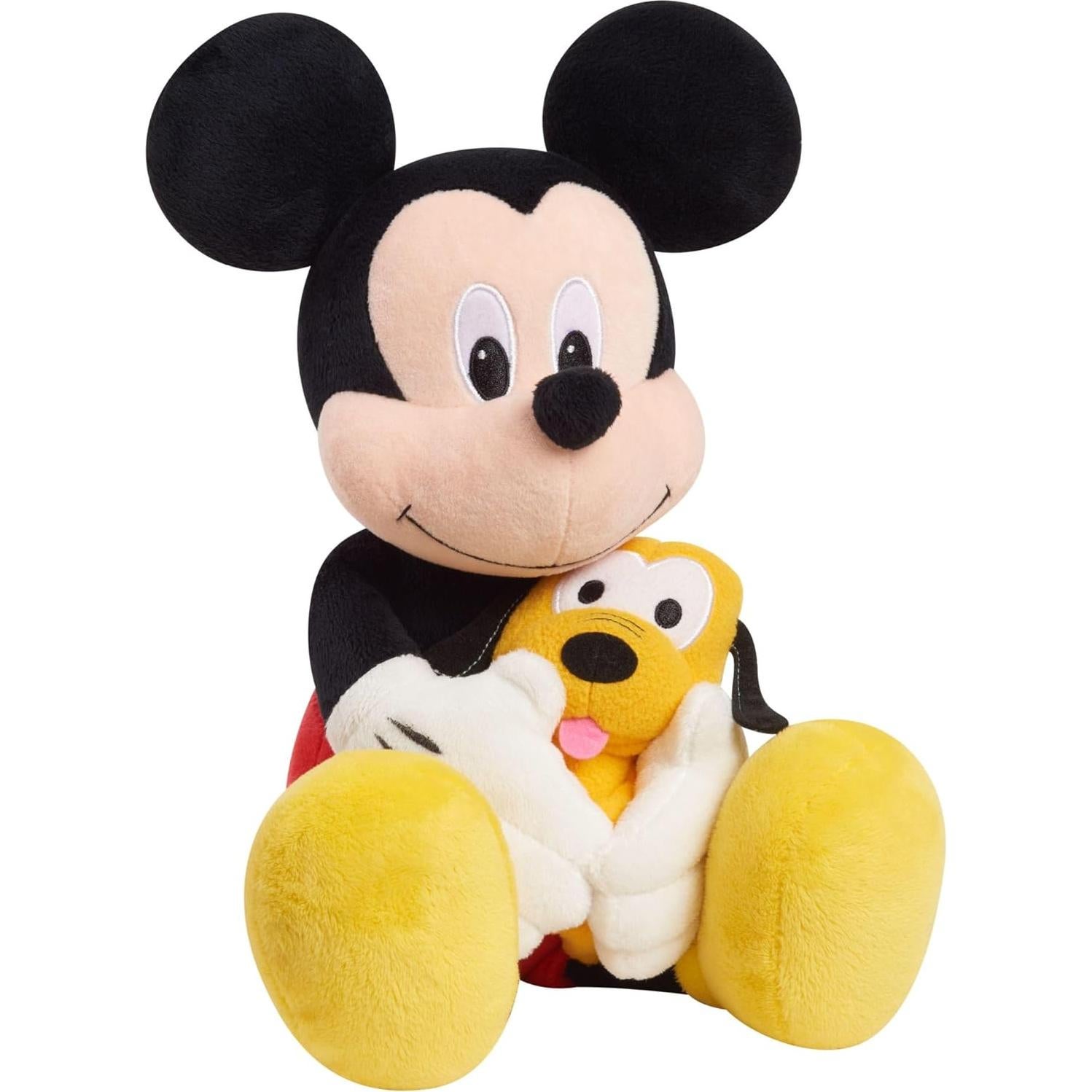 Peluche Mickey Mouse y Pluto Just Play 29 cm para Niños