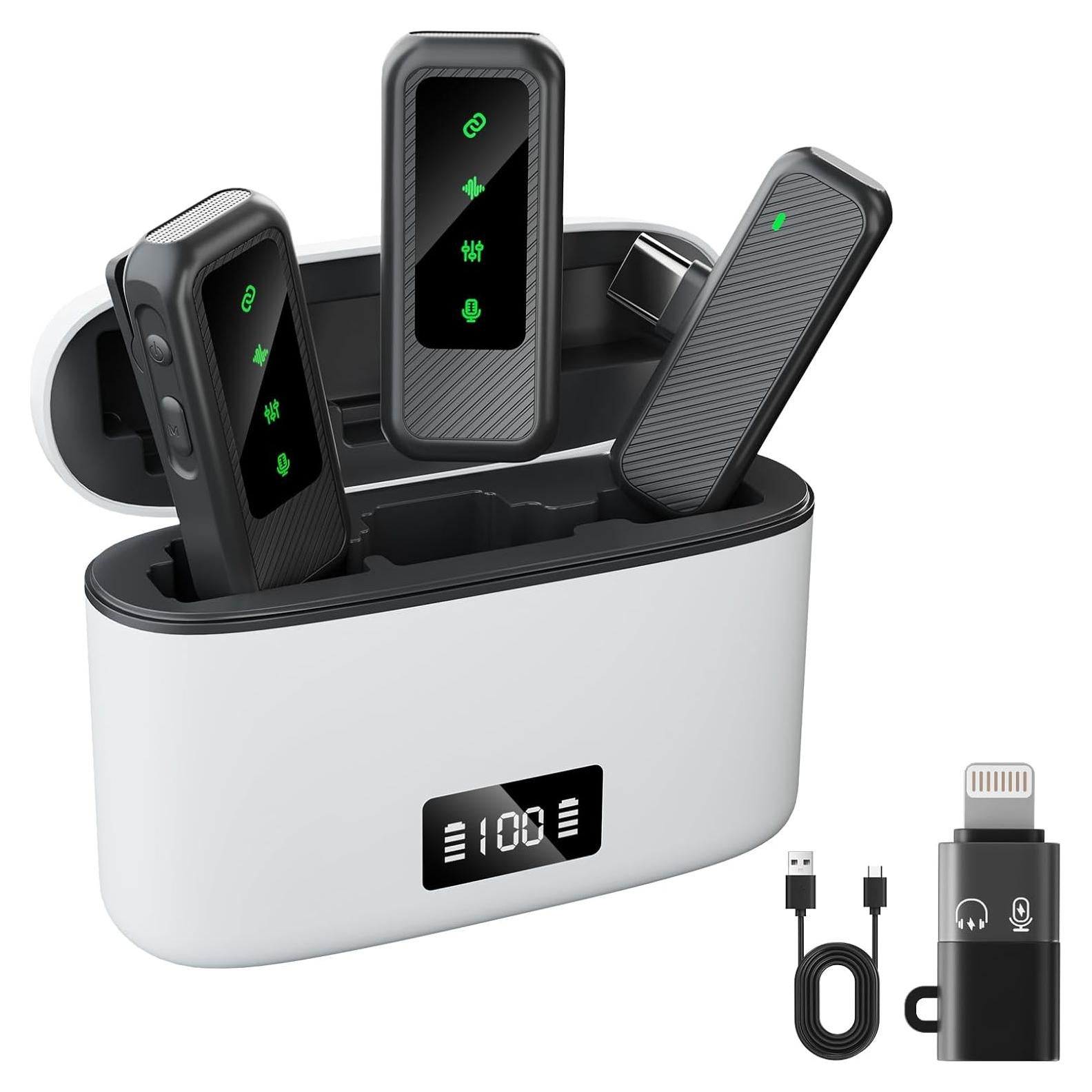 Micrófono Inalámbrico Clip-on Realmoon MPS-8RPRO 48KHz