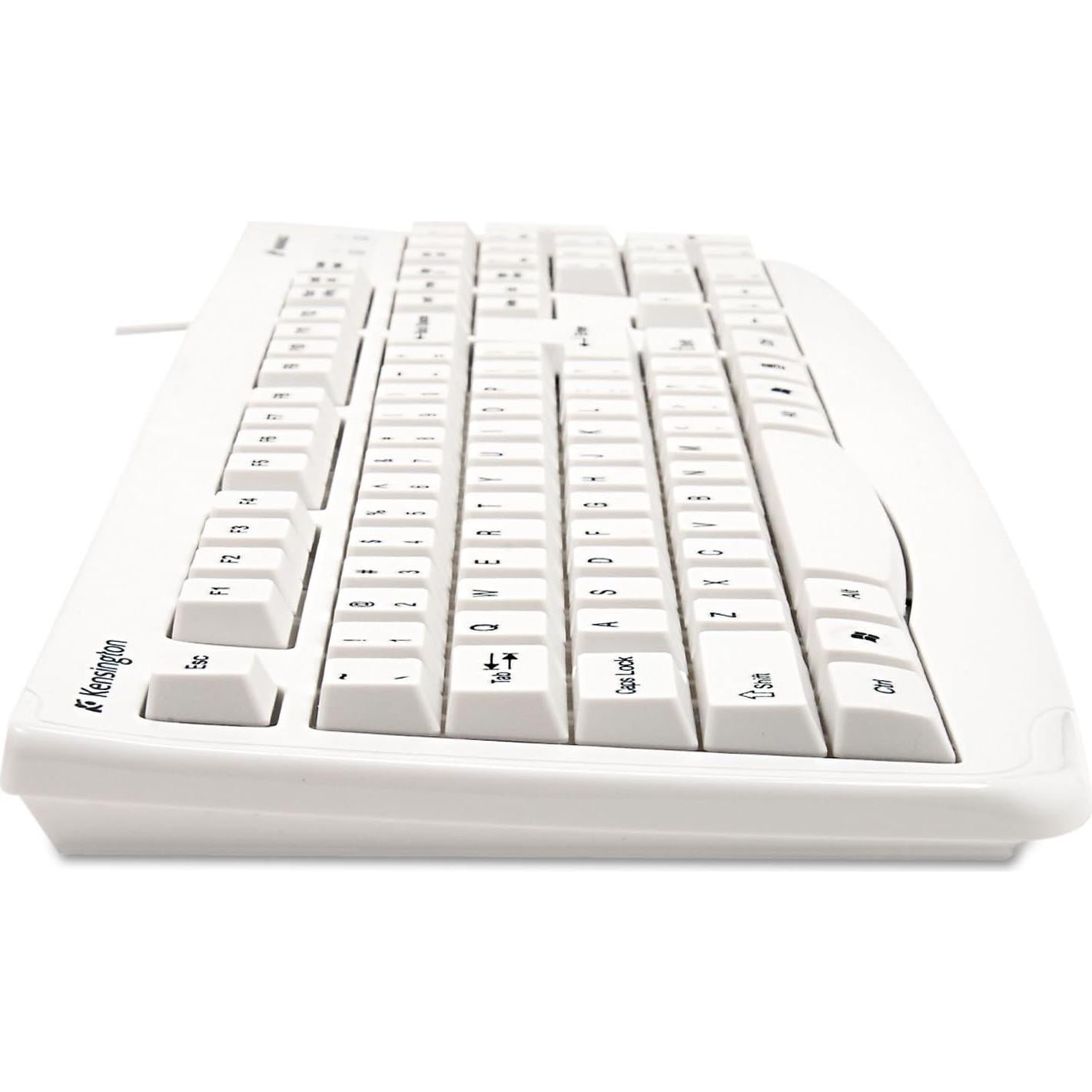 Teclado USB Lavable Kensington Pro Fit Blanco K64406US