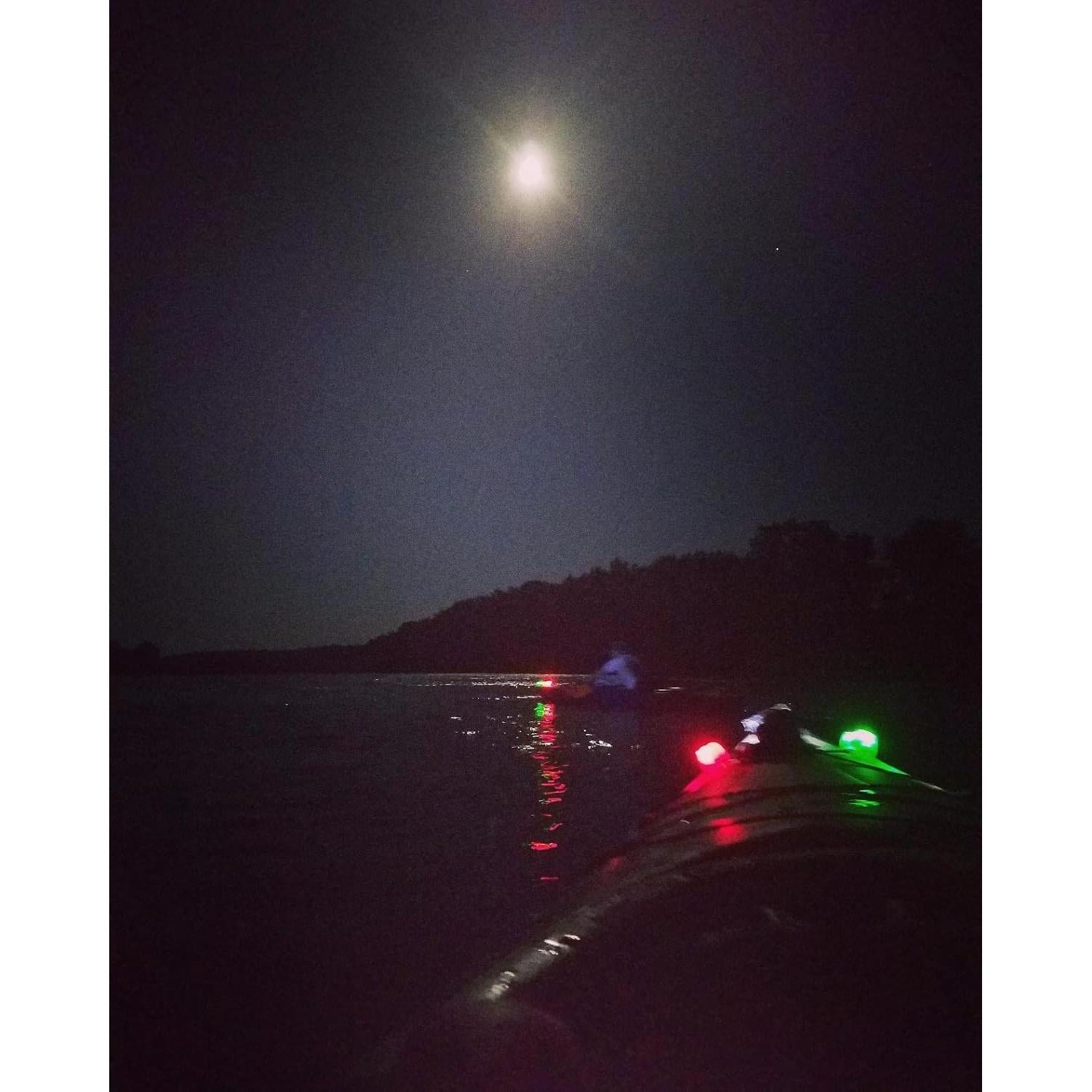 Luces de Navegación Botepon Rojas y Verdes para Kayak