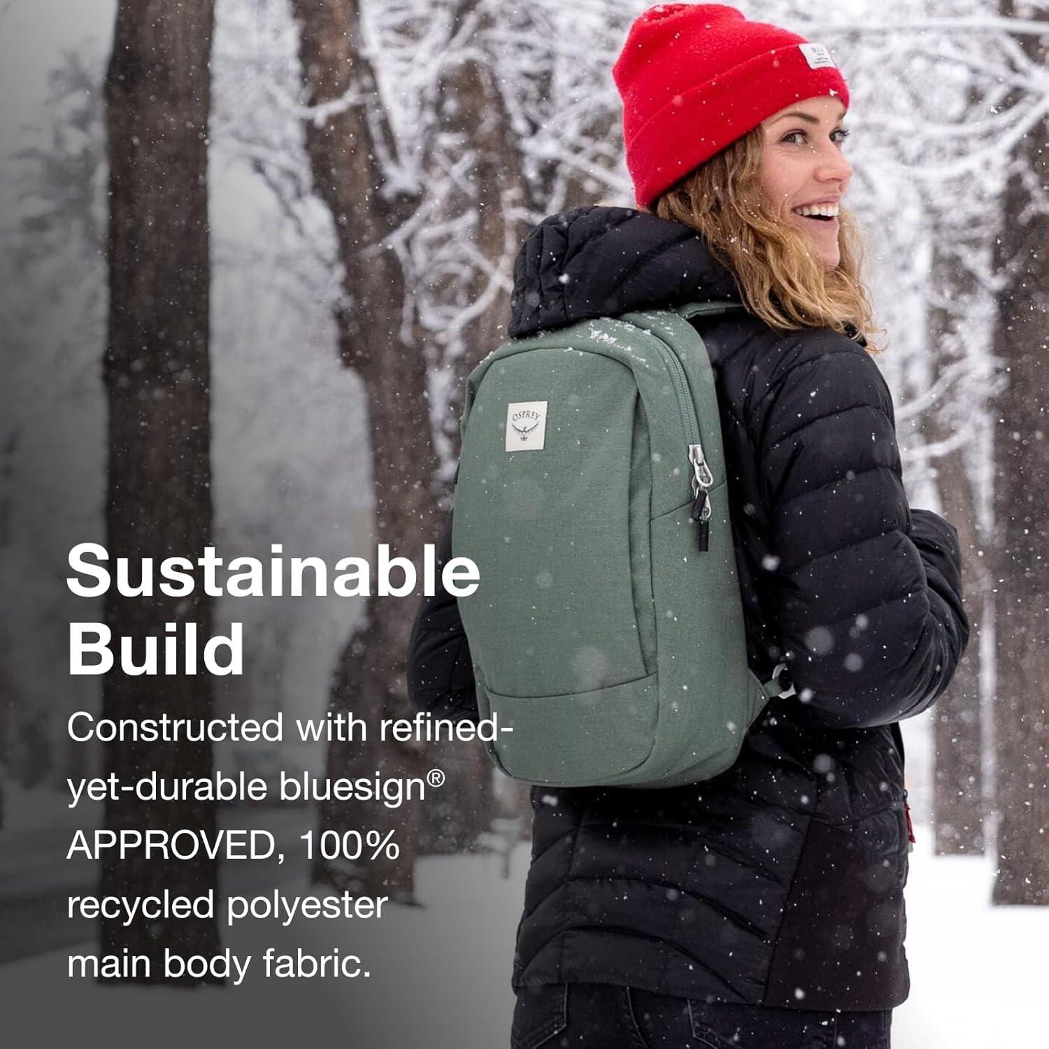 Mochila Osprey Arcane Small Day 10L Negra para Laptop 13"