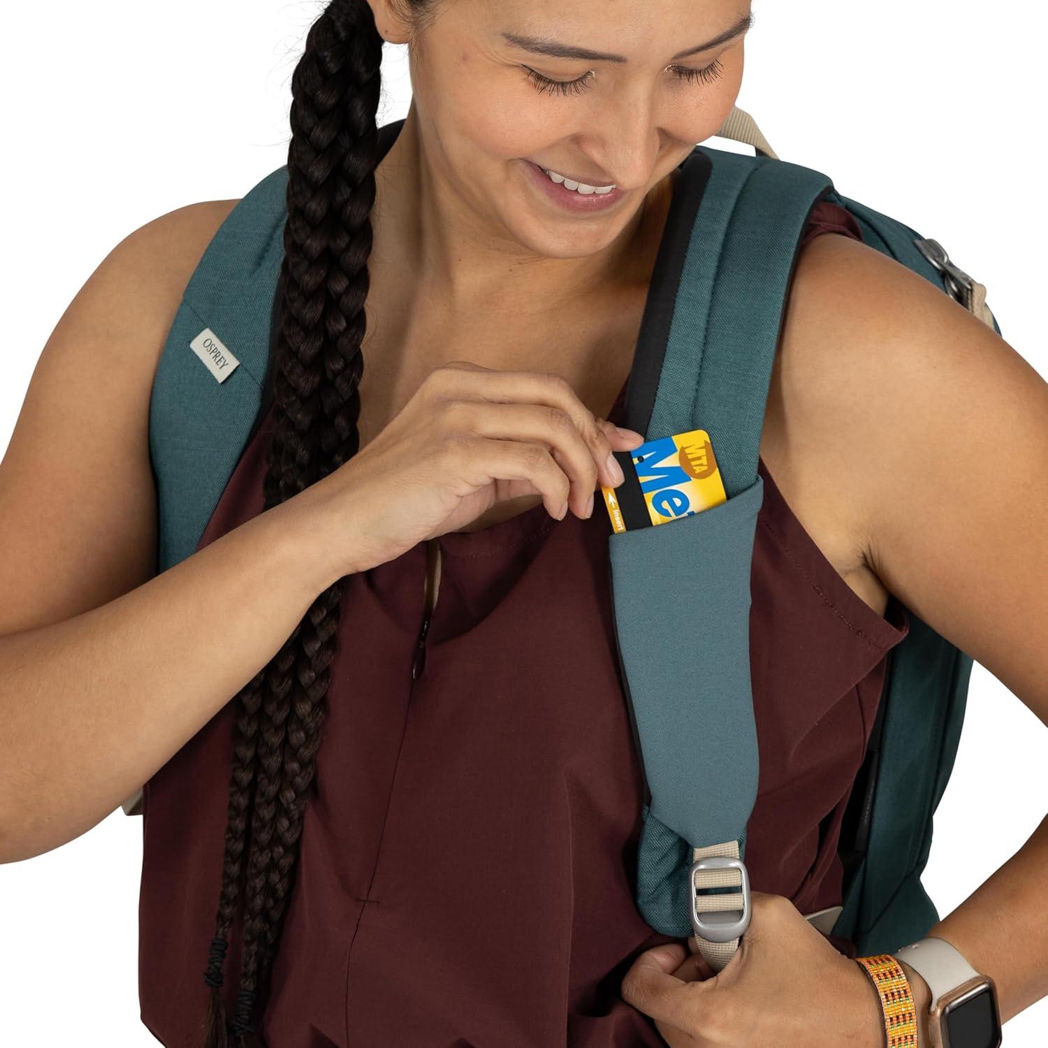 Mochila Osprey Arcane Small Day 10L Negra para Laptop 13"