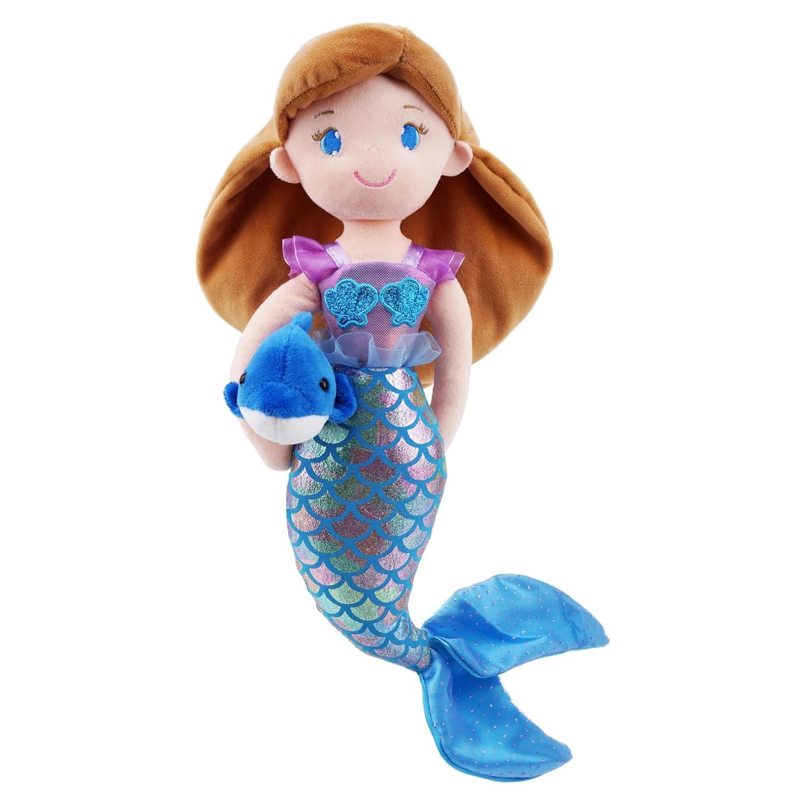 Muñeca de Sirena Nerida June Garden 41.9 cm Peluche