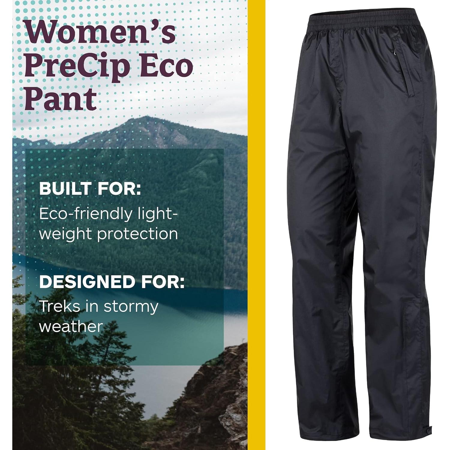 Pantalones de senderismo impermeables MARMOT PreCip Eco mujer