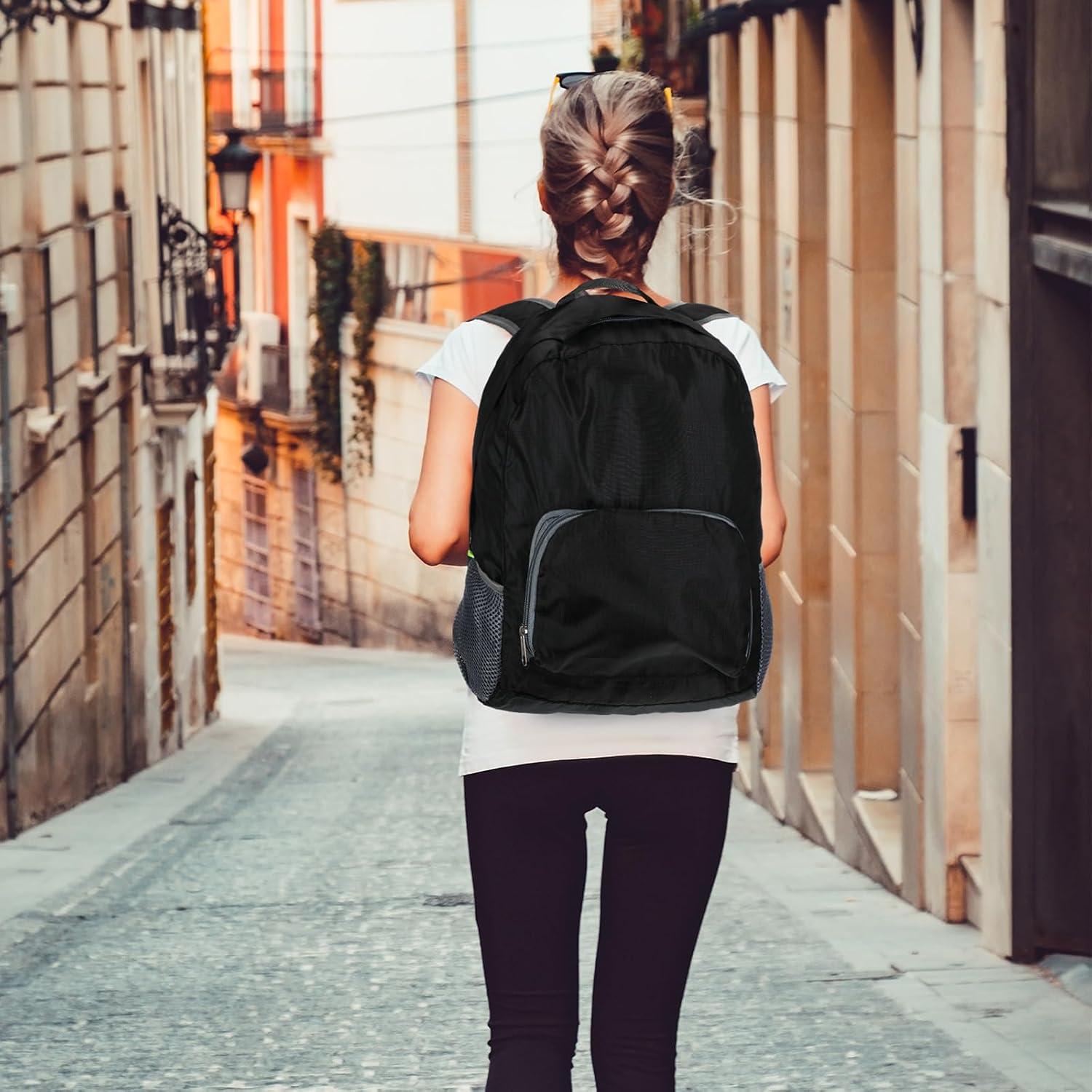 Mochilas ligeras Jexine 10 Pcs 41.91 cm Negro para Adultos