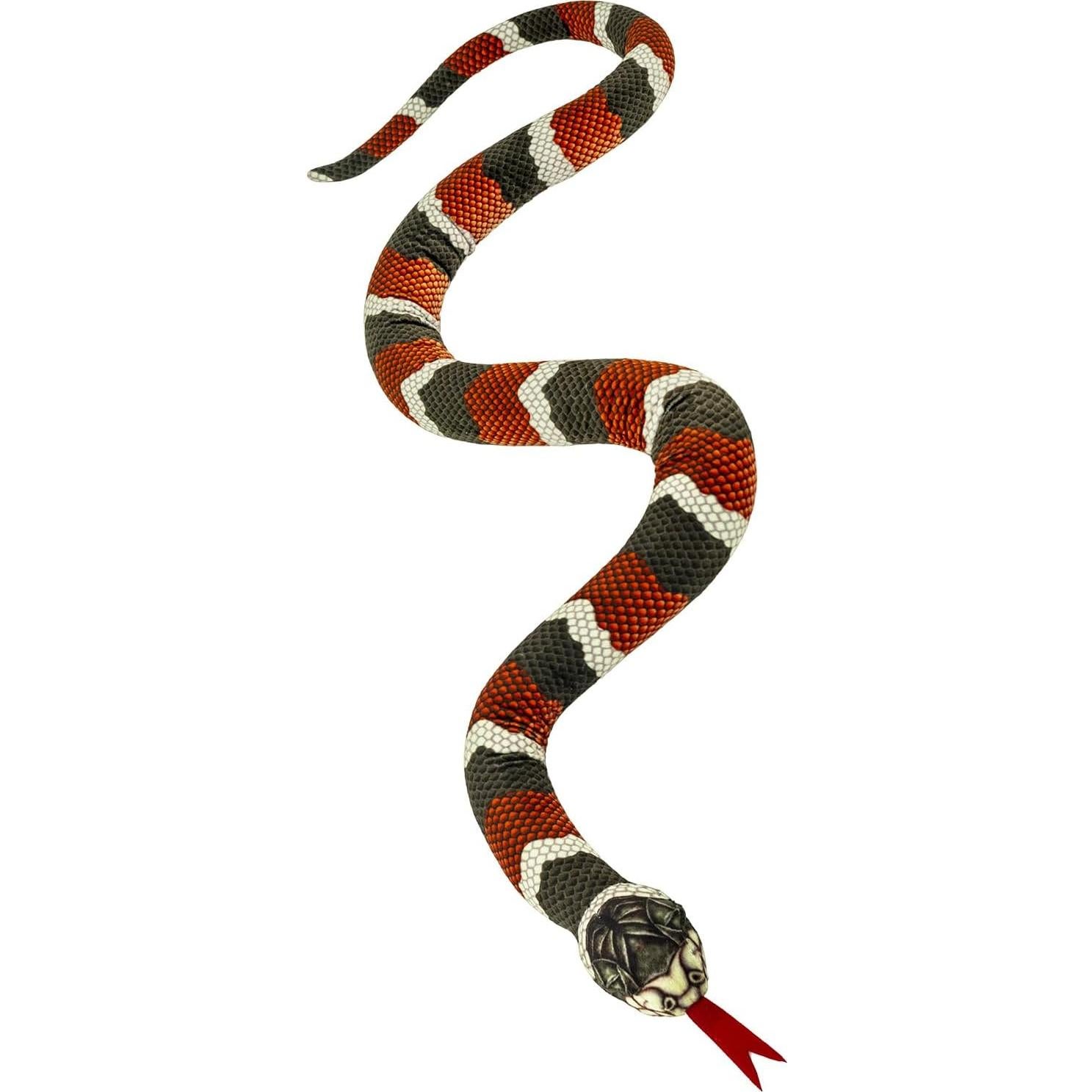 Juguete de Peluche Serpiente YOHAKI 150 cm Suave y Realista