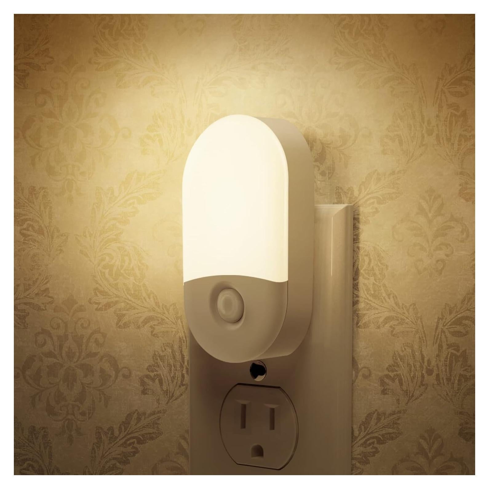 Luz Nocturna LED Regulable LOHAS 3000K con Sensor Automático