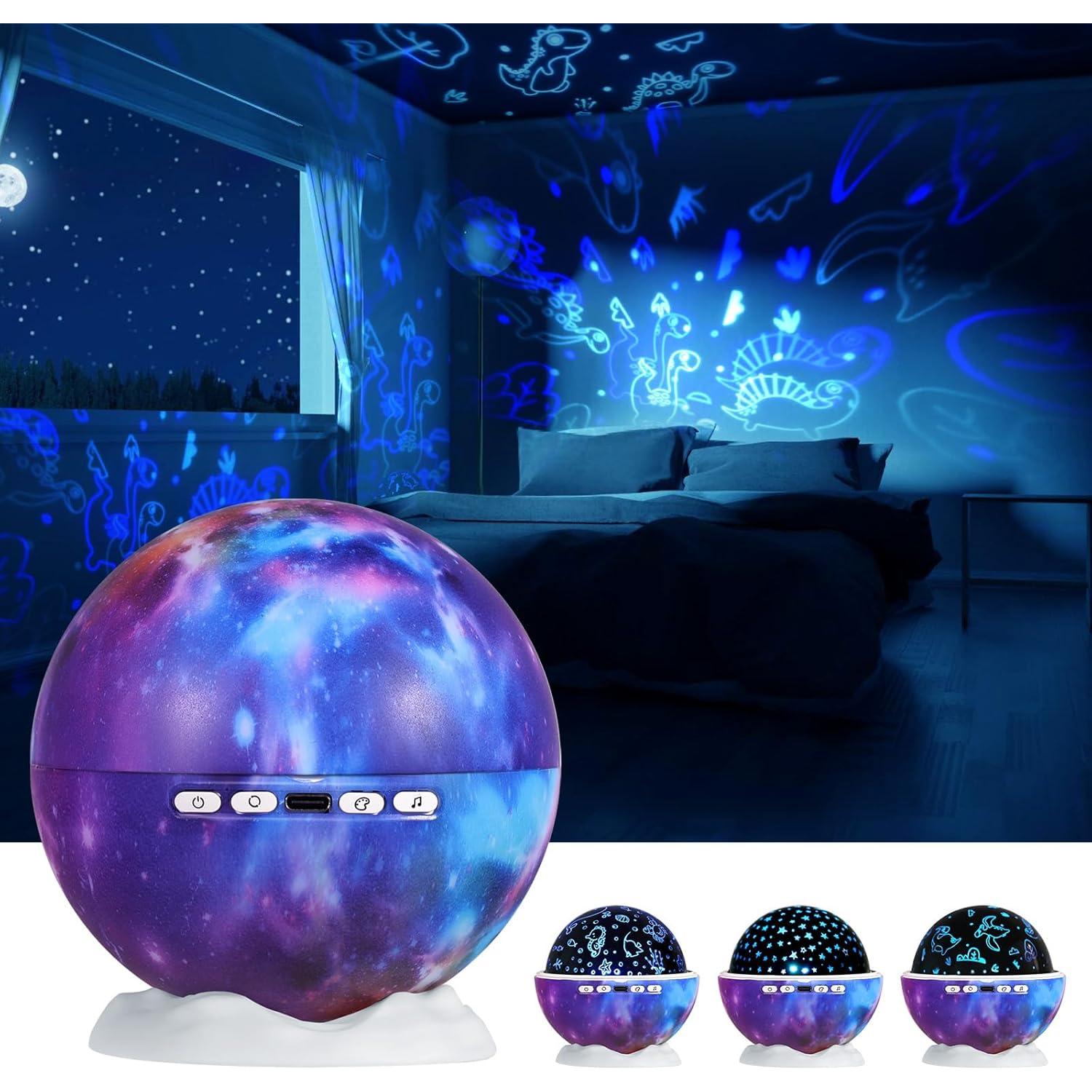 Proyector de Estrellas BAISIQI Luz Nocturna 54 Modos