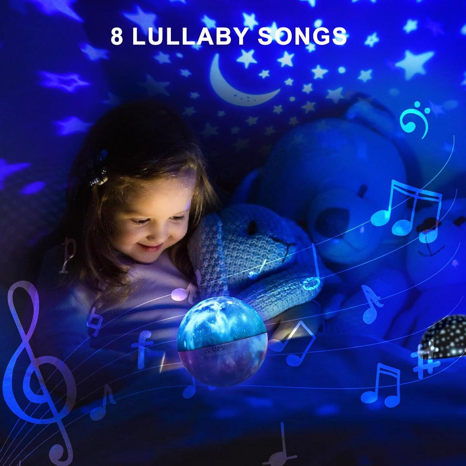 Proyector de Estrellas BAISIQI Luz Nocturna 54 Modos