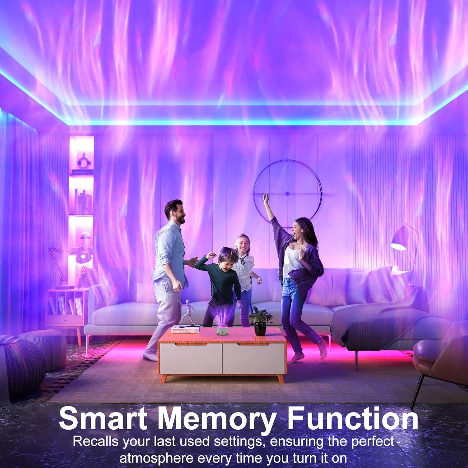 Proyector de Luz del Norte HUMIIEYE DY-FWD02 16 Colores