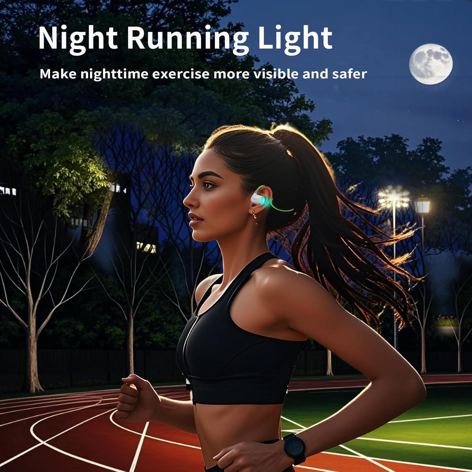 Auriculares Inalámbricos EJEAS X3 con Luz LED y Resistencia al Agua