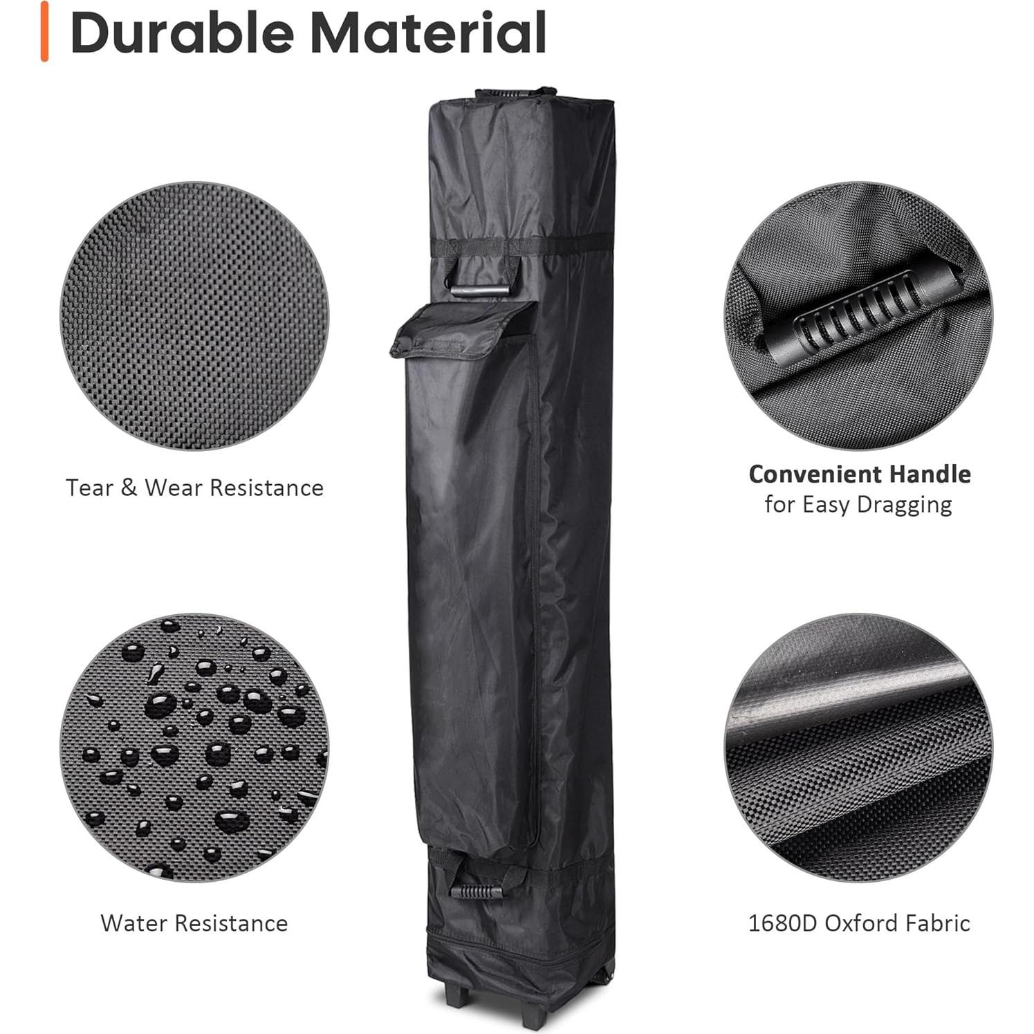 Bolsa de Rodillo Universal Yescom para Carpa Plegable 3 Mangos