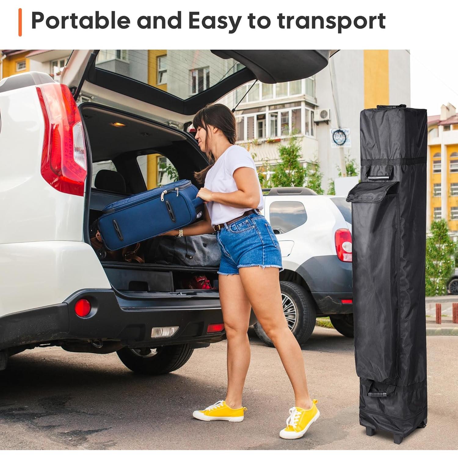 Bolsa de Rodillo Universal Yescom para Carpa Plegable 3 Mangos