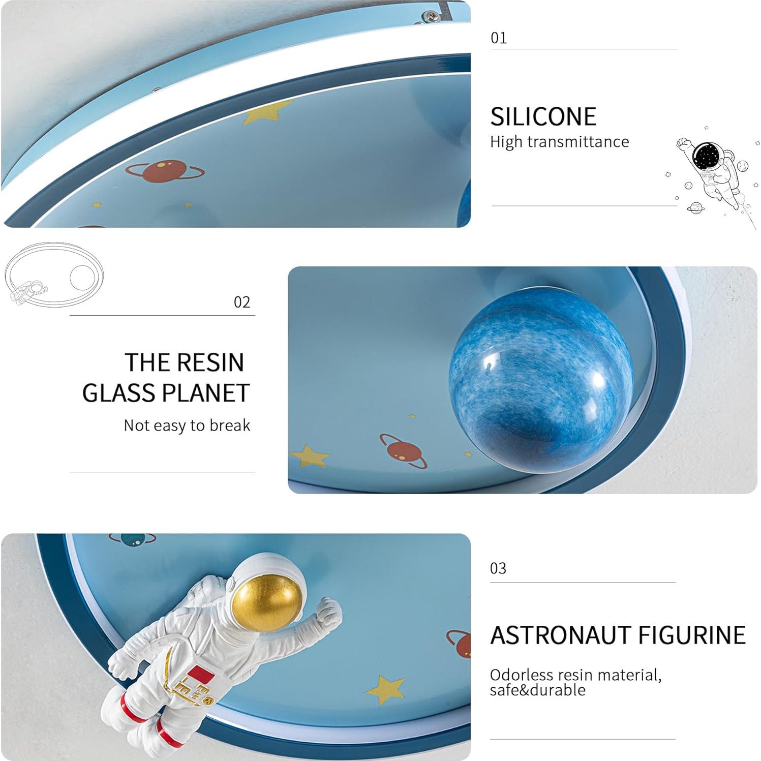 Lámpara de Techo Astronauta Shine LUEST 50.8cm Regulable