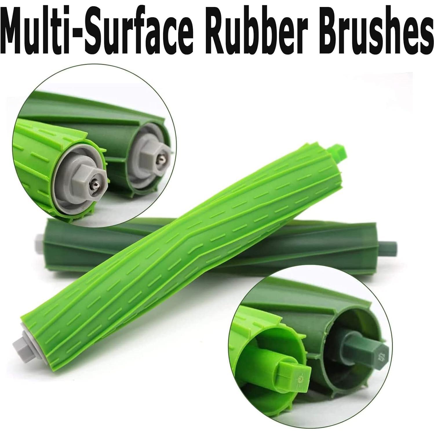 Kit de Repuestos para Roomba s9/s9+ - 1 Cepillo Goma, 6 Filtros, 6 Cepillos Laterales, 6 Bolsas