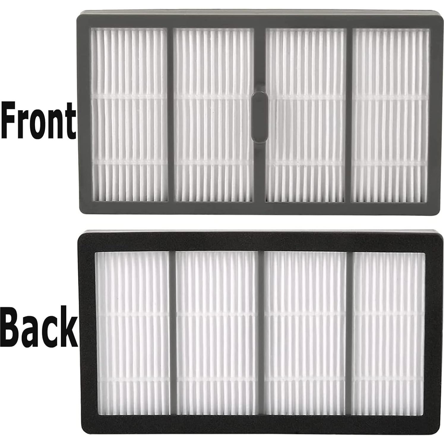 Kit de Repuestos para Roomba s9/s9+ - 1 Cepillo Goma, 6 Filtros, 6 Cepillos Laterales, 6 Bolsas