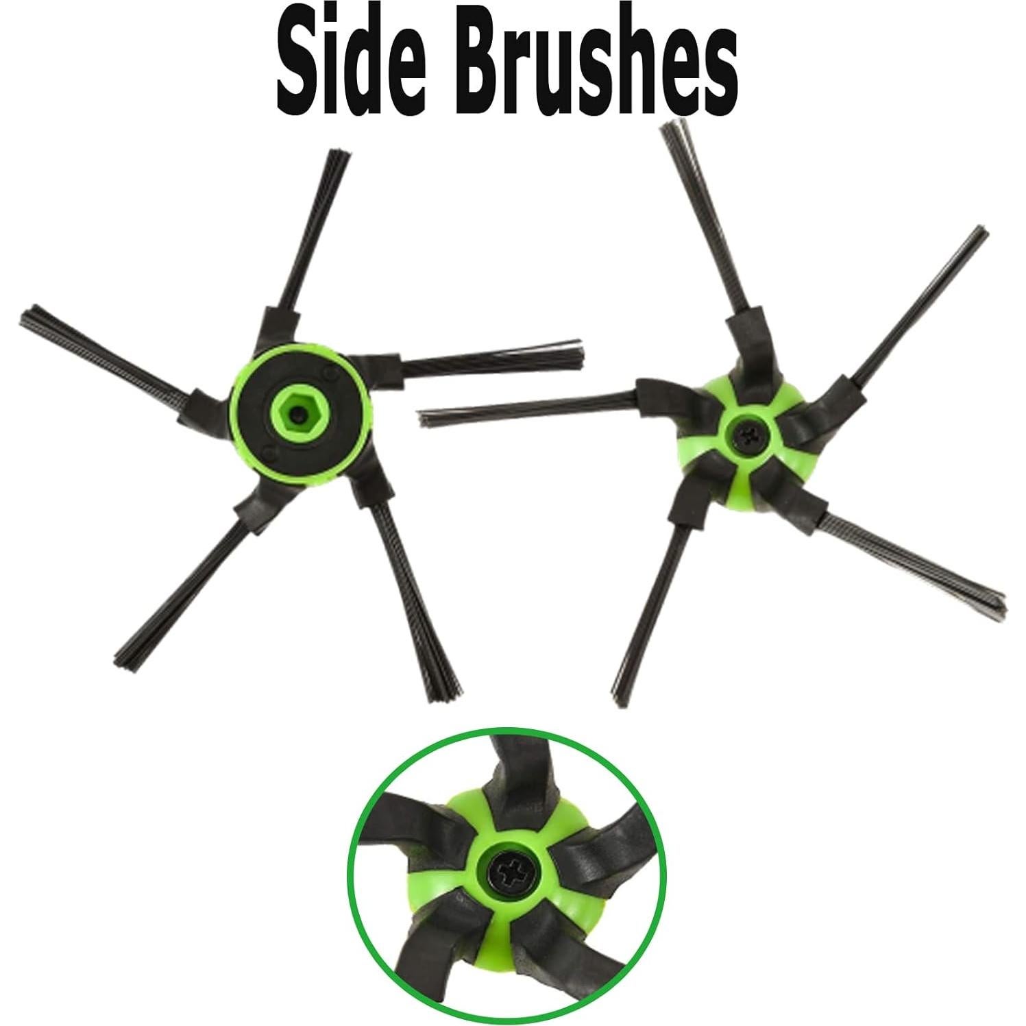 Kit de Repuestos para Roomba s9/s9+ - 1 Cepillo Goma, 6 Filtros, 6 Cepillos Laterales, 6 Bolsas