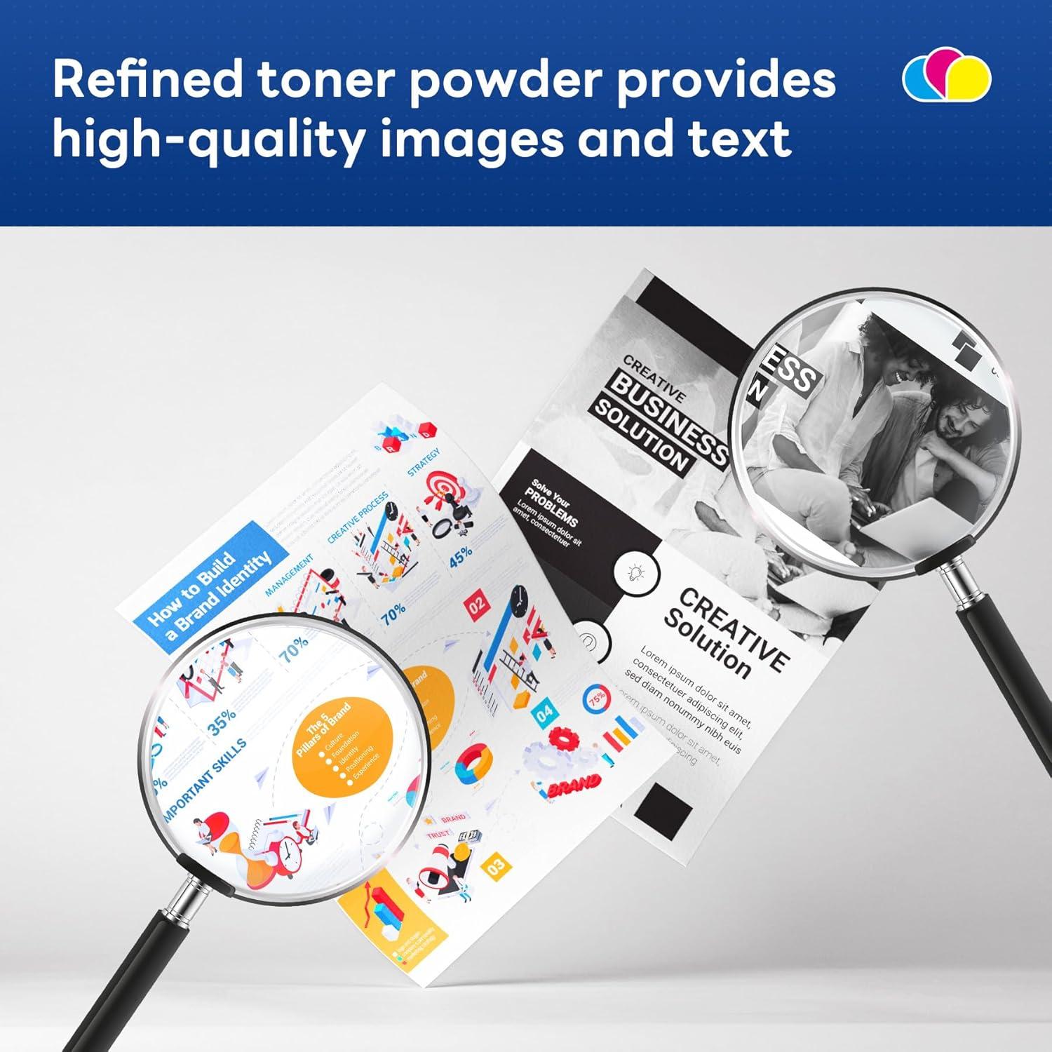 Cartucho de Tóner Nildoa TN-227 Paquete 4 Colores Alto Rendimiento