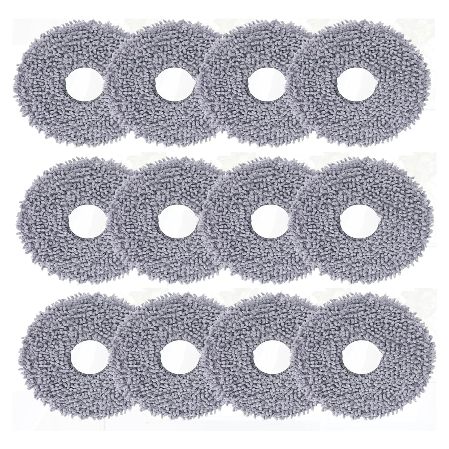 Paños de Microfibra para Roborock Q Revo - 12 Piezas