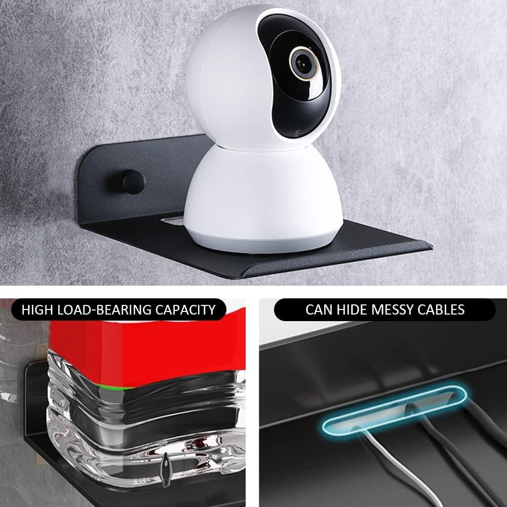 Estante Flotante OLizee 14x12 cm para Monitor y WiFi