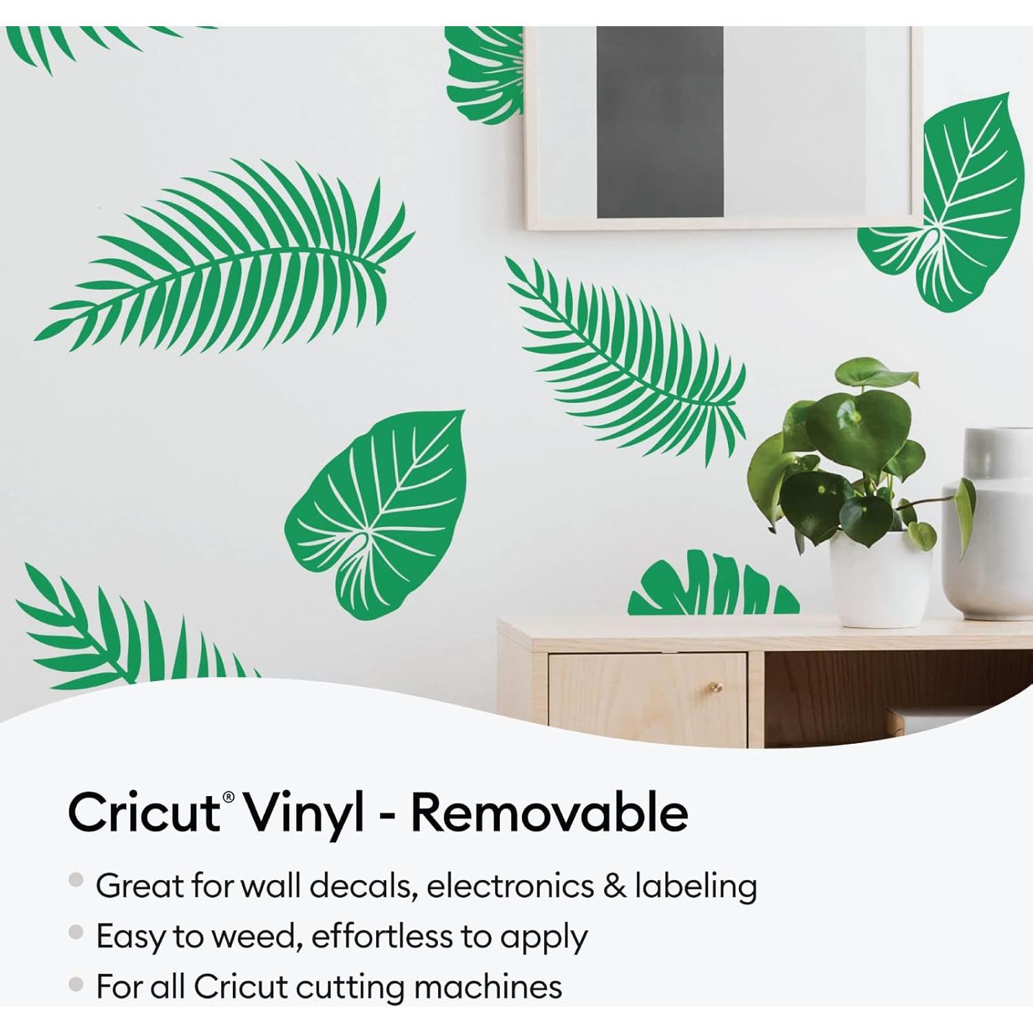 Vinilo Removible Cricut 70 Hojas 30.5x30.5cm Multicolor