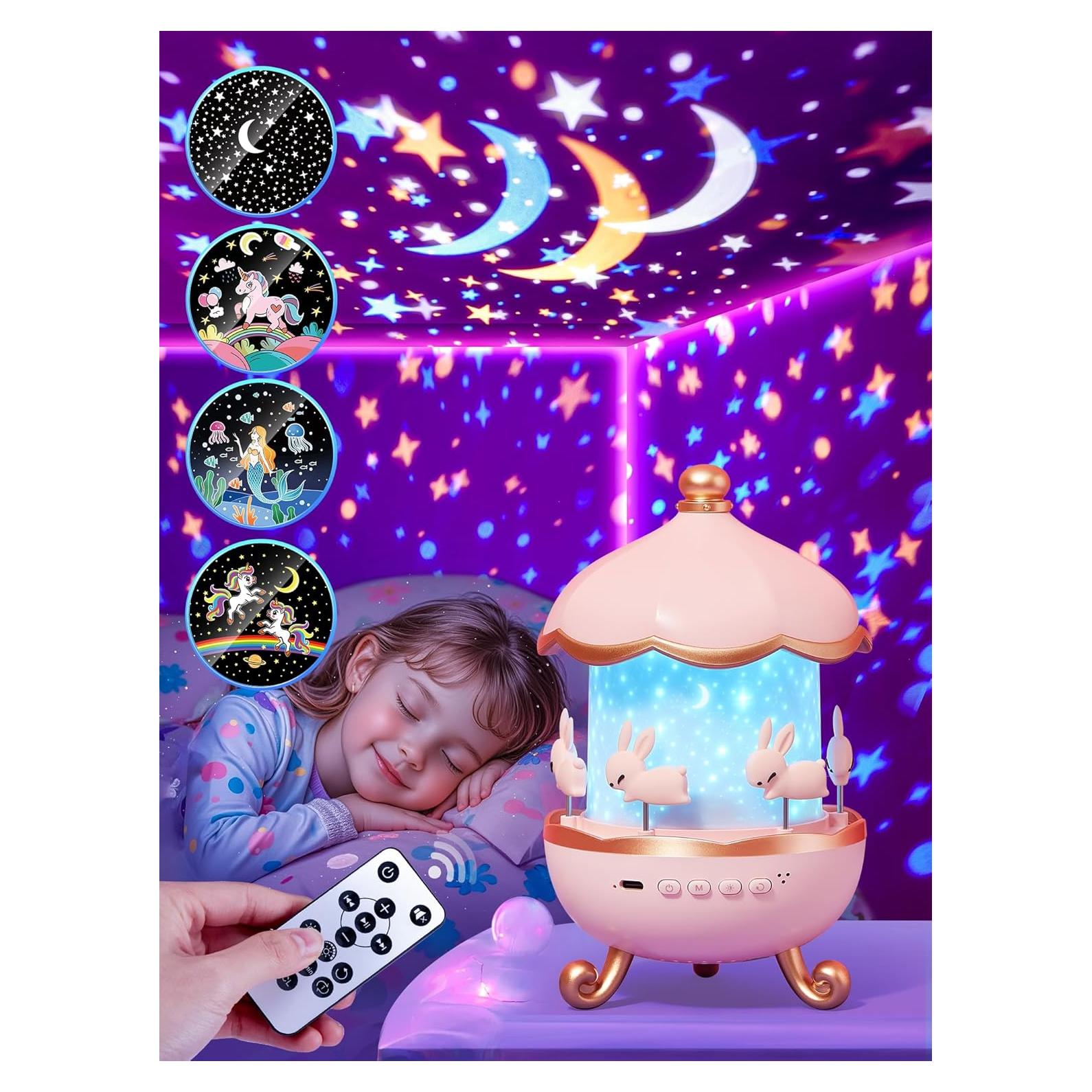 Proyector de Luz Nocturna Estelar StarYou con Control Remoto